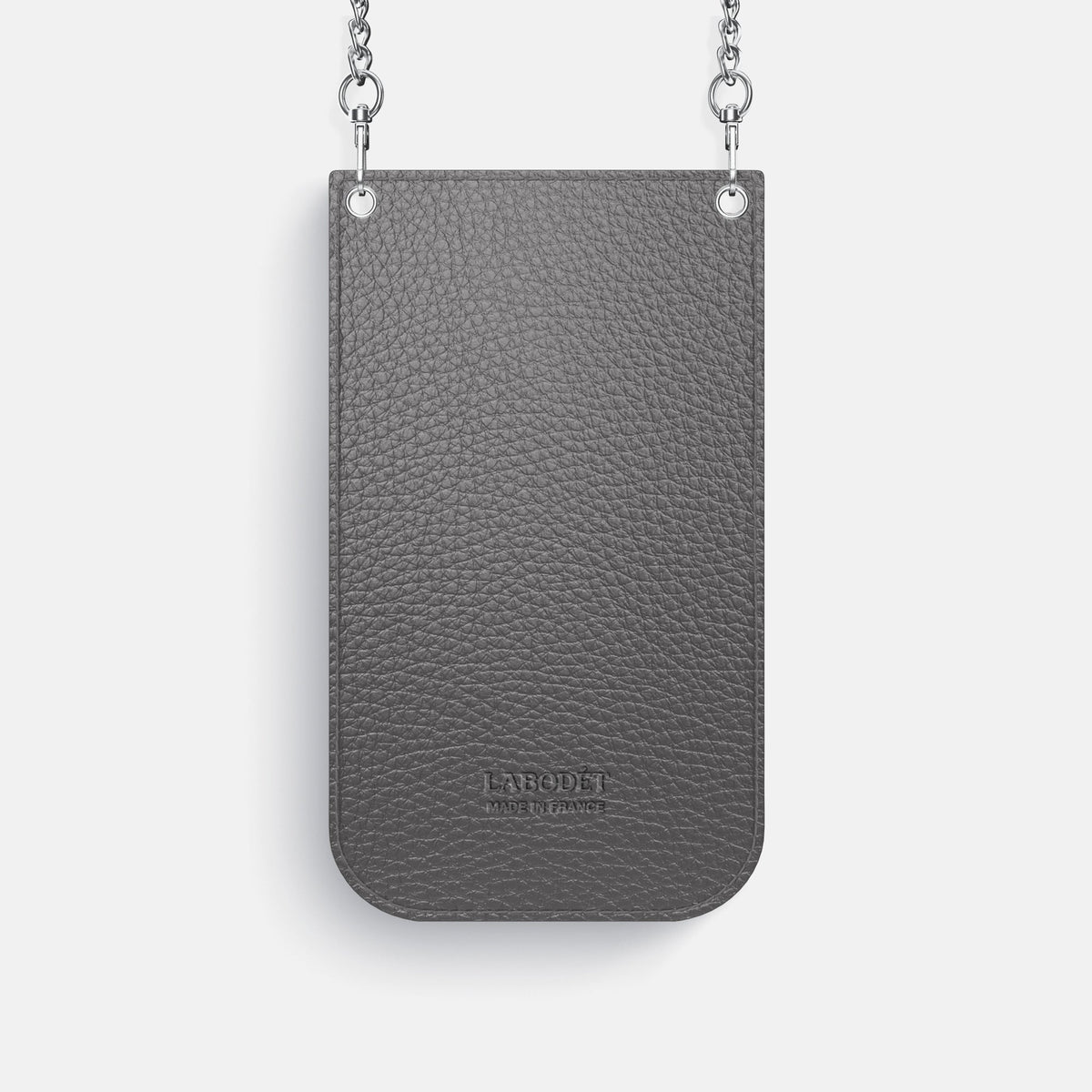 Crossbody Bag For iPhone 18 Pro In Ostrich -3 | Chestnut-Steel