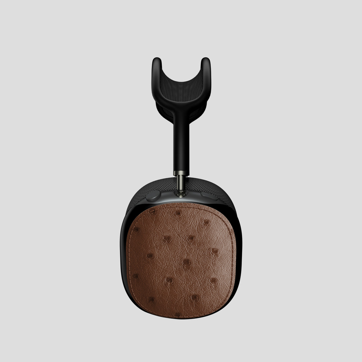 Shells For AirPods Max In Ostrich -3 | Chocolate