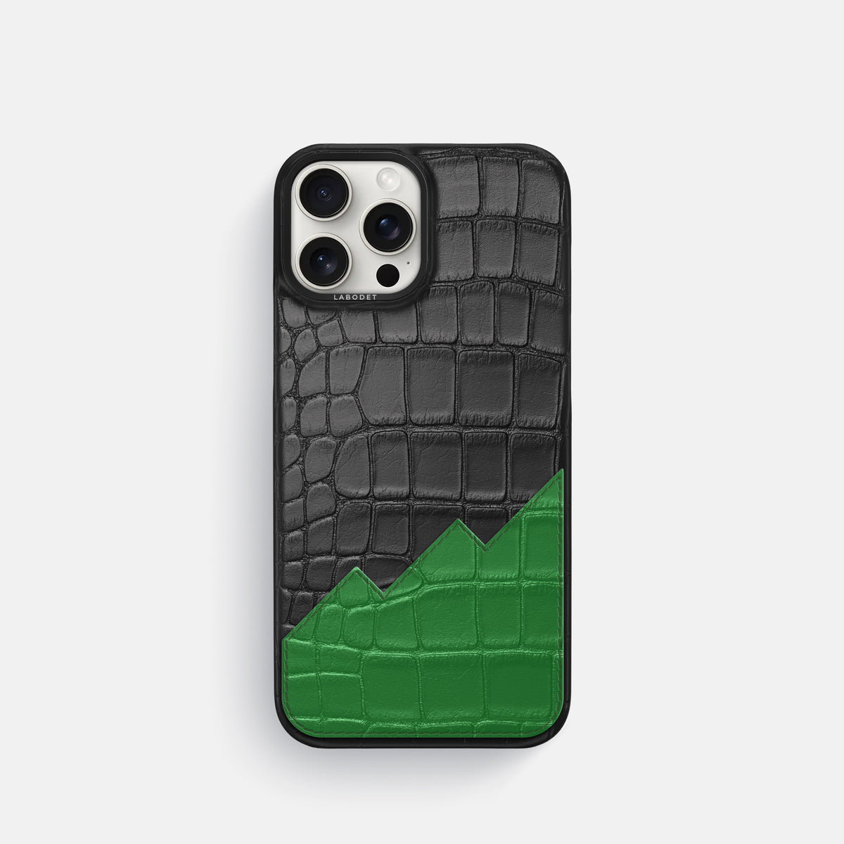 Classic Case With UpOnly For iPhone 16 Pro In Alligator -1 | Black-Black