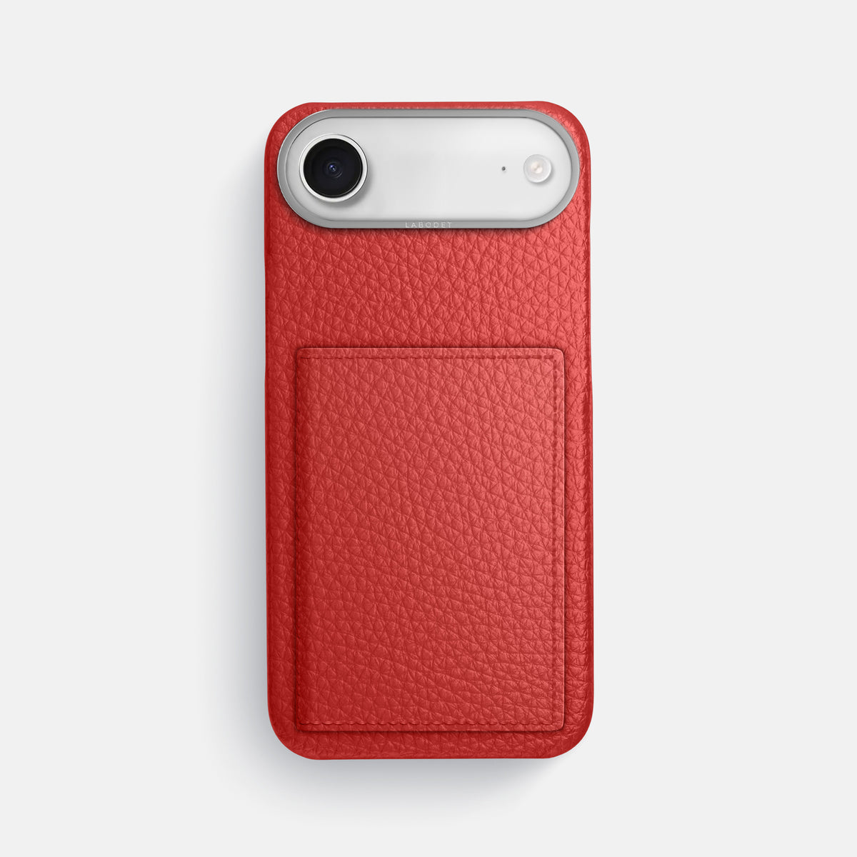 Bi-Fold Case For iPhone 17 Air In Calf -1 | Red-Steel