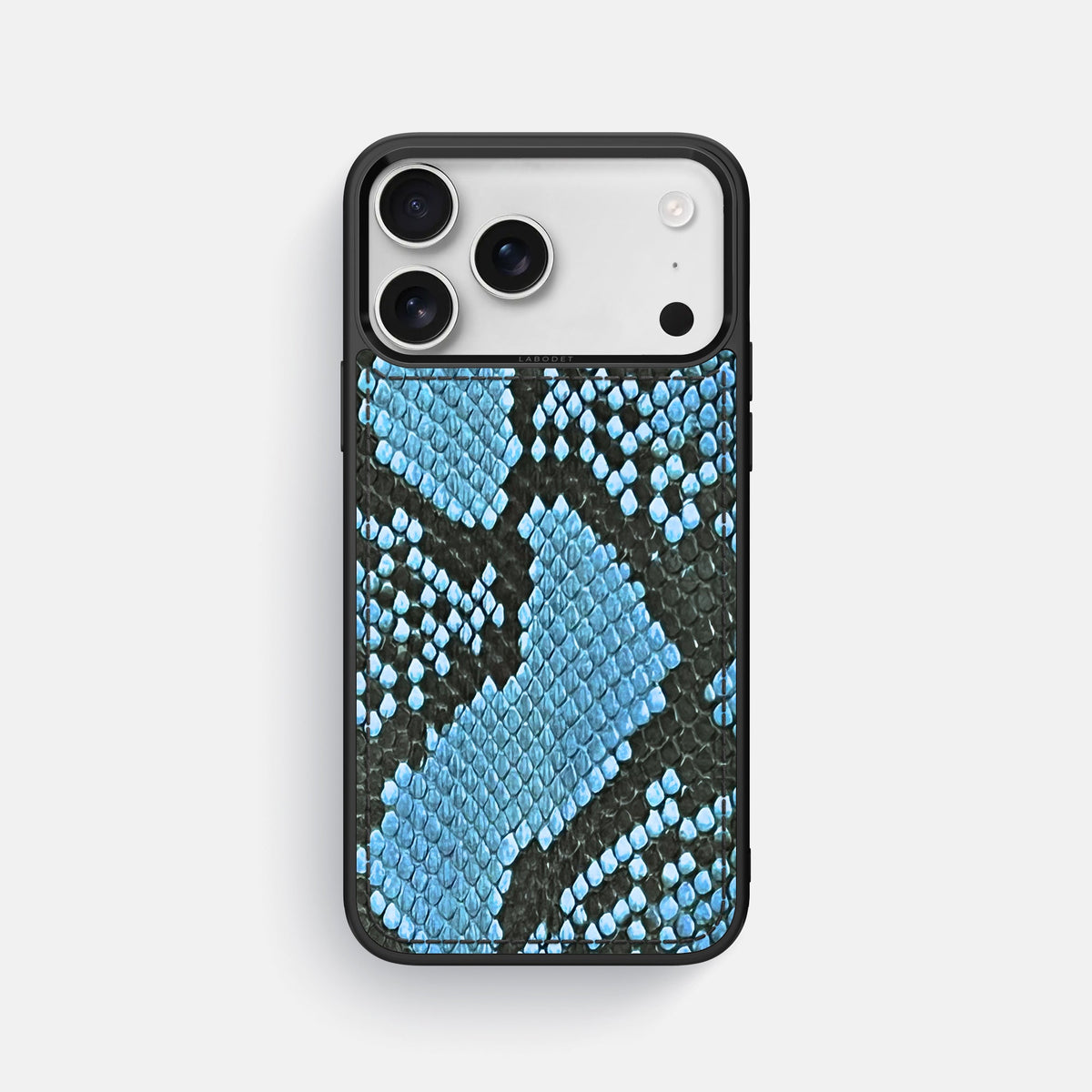 Sport Case For iPhone 18 Pro Max In Deluxe Python -1 | Pacific-Blue