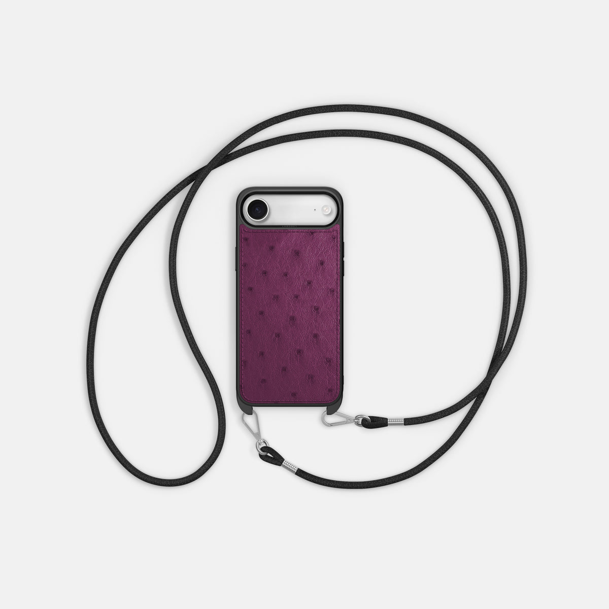 Crossbody Sport Case For iPhone 17 Air In Ostrich -5 | Purple