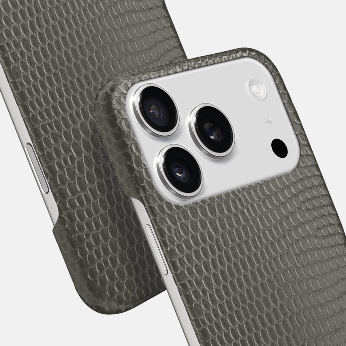 Slim Case For iPhone 18 Pro In Lizard -6 | Grey