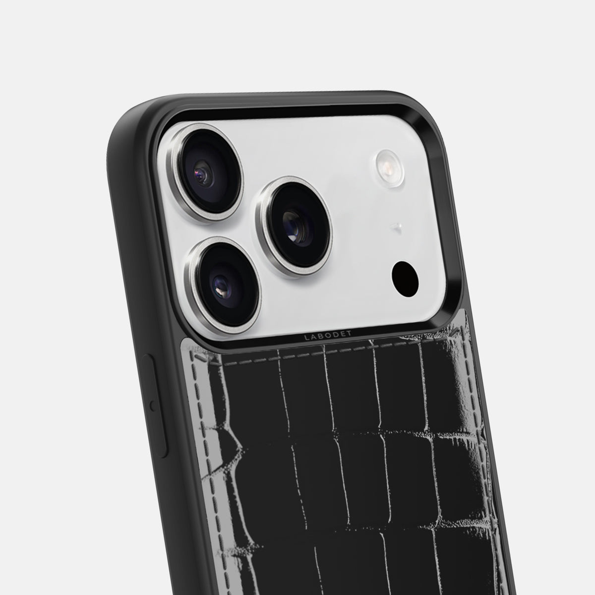 Sport Case For iPhone 17 Pro Max In Shiny Alligator -6 | Black