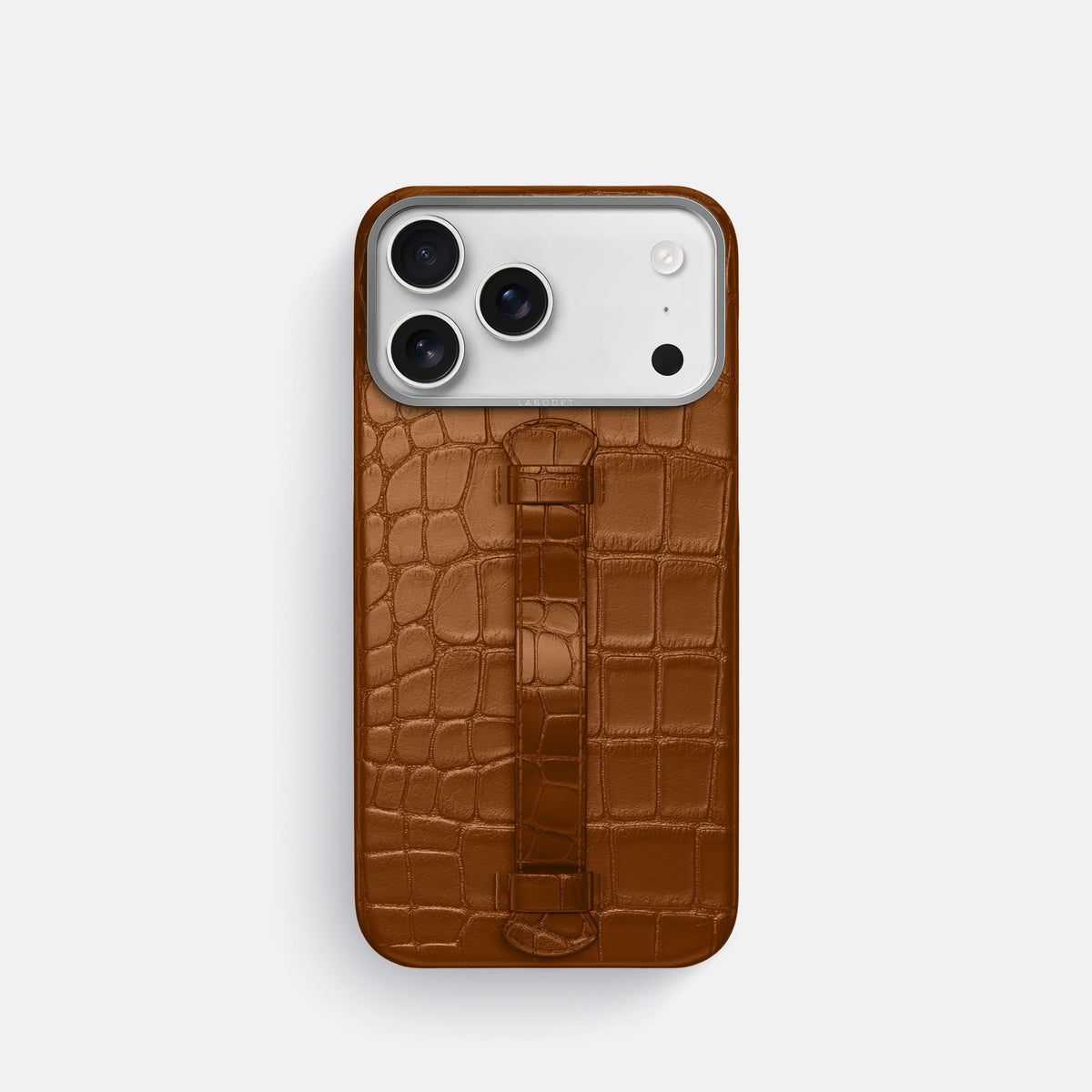Center Handle For iPhone 18 Pro In Alligator -2 | Honey-Steel