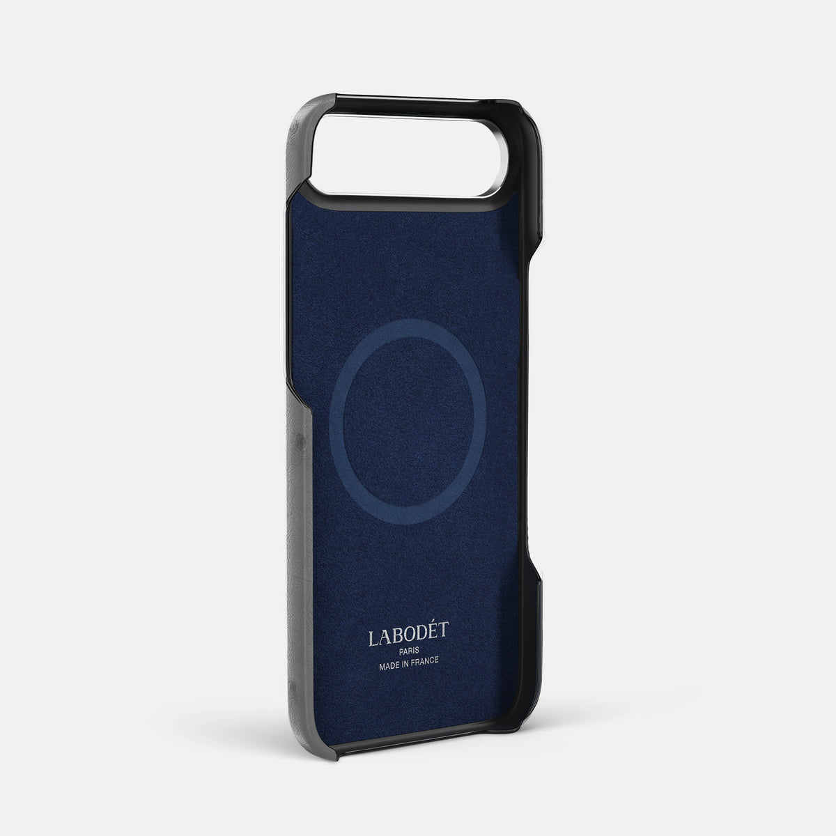 Finger Case For iPhone 17 Air In Ostrich -4 | Silver-Steel