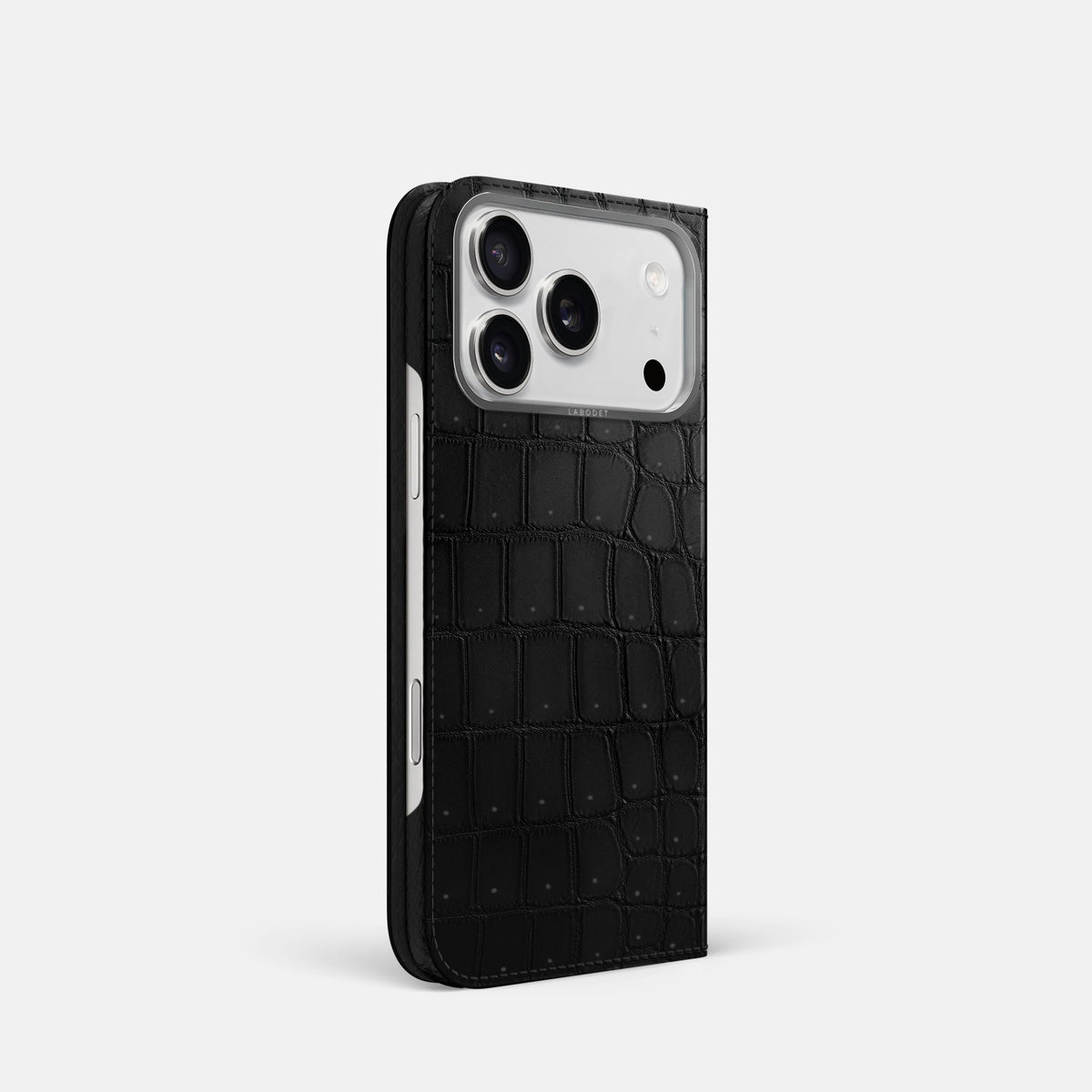 Folio Case For iPhone 17 Pro In Porosus Crocodile