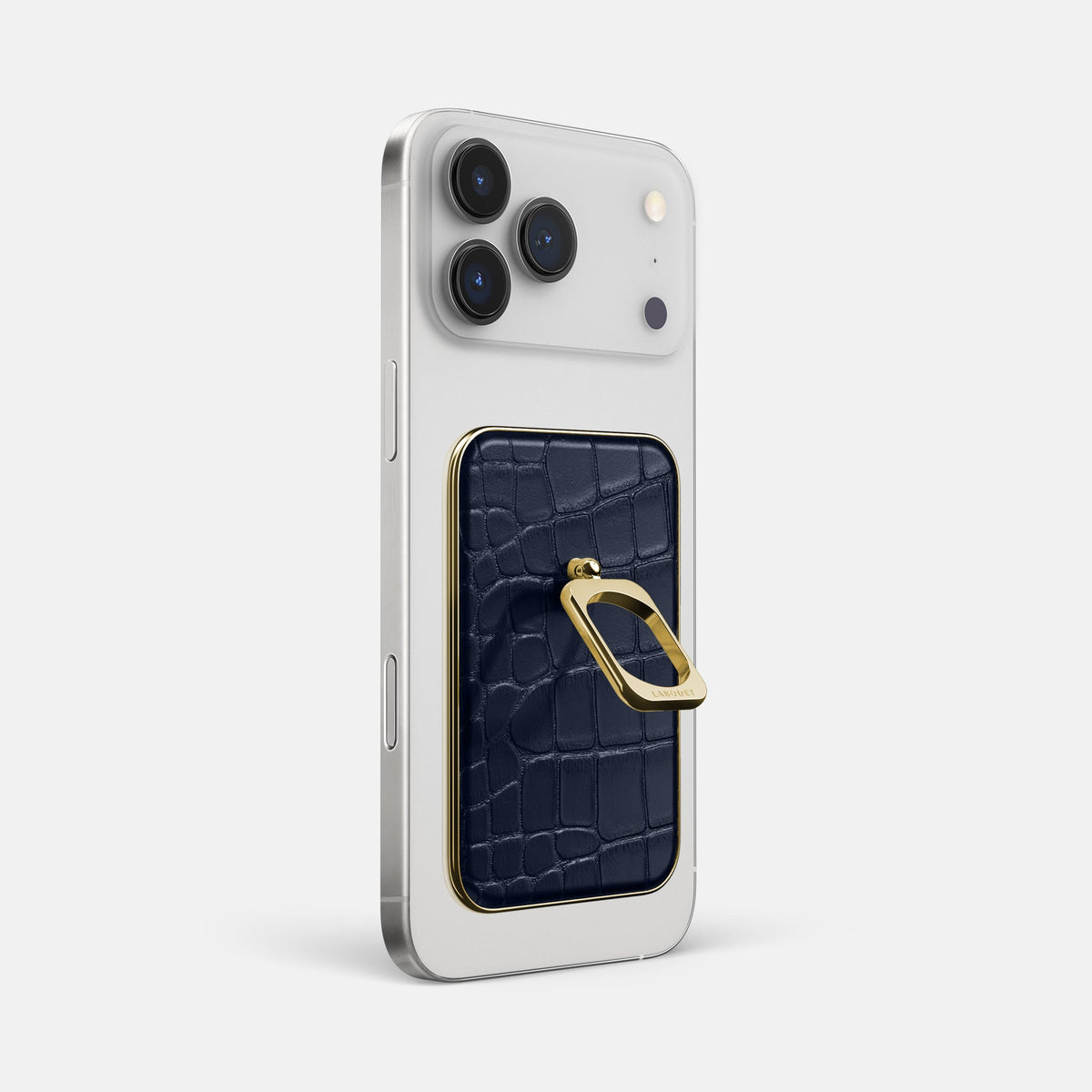 MagSafe Ring For iPhone 18 Pro Max In Alligator -2 | Navy-Blue-Gold