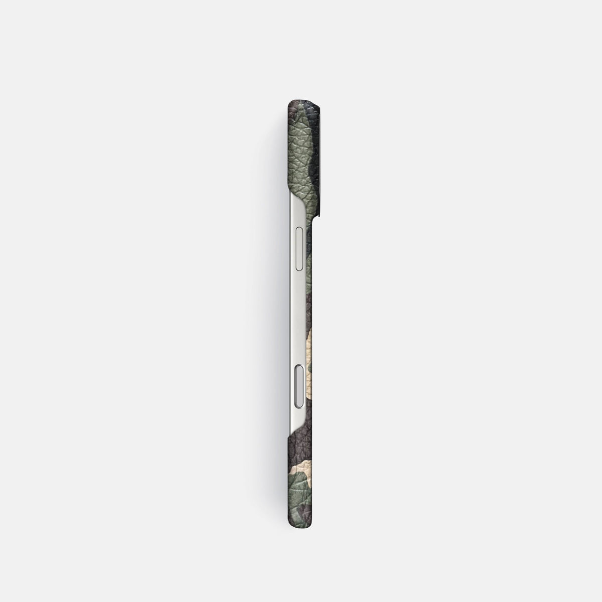 Classic Case For iPhone 18 Pro In Calf -3 | Camouflage-Black