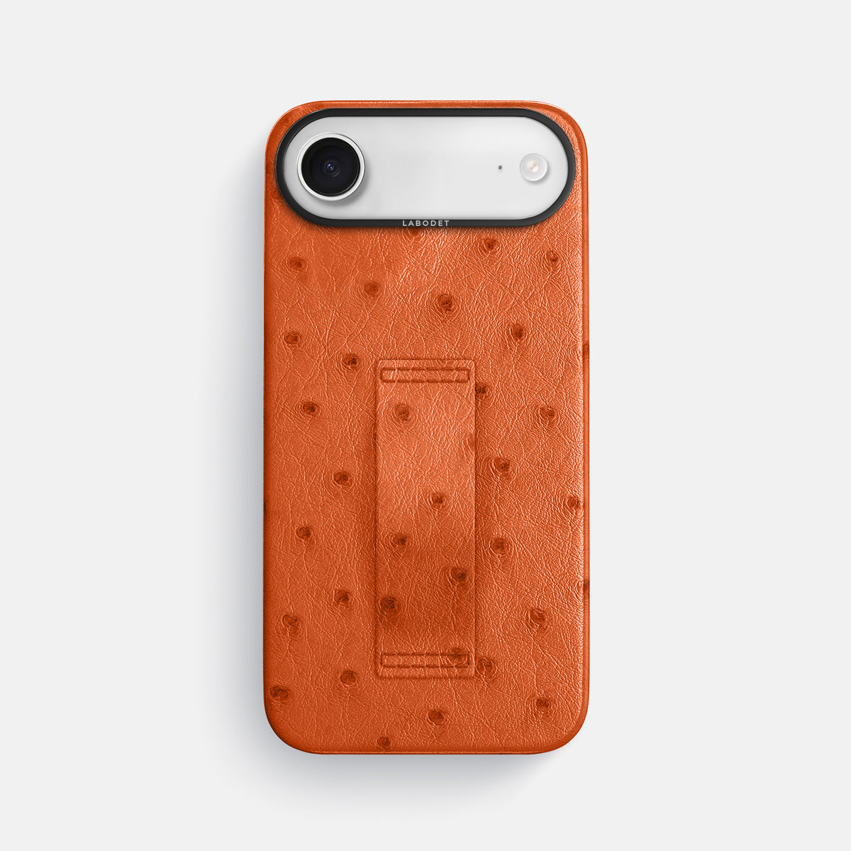 Finger Case For iPhone 17 Air In Ostrich -1 | Orange-Black