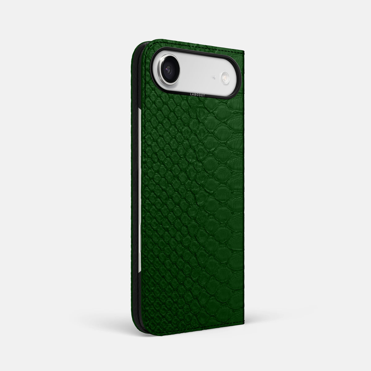 Folio Case For iPhone 17 Air In Python -1 | Green-Black