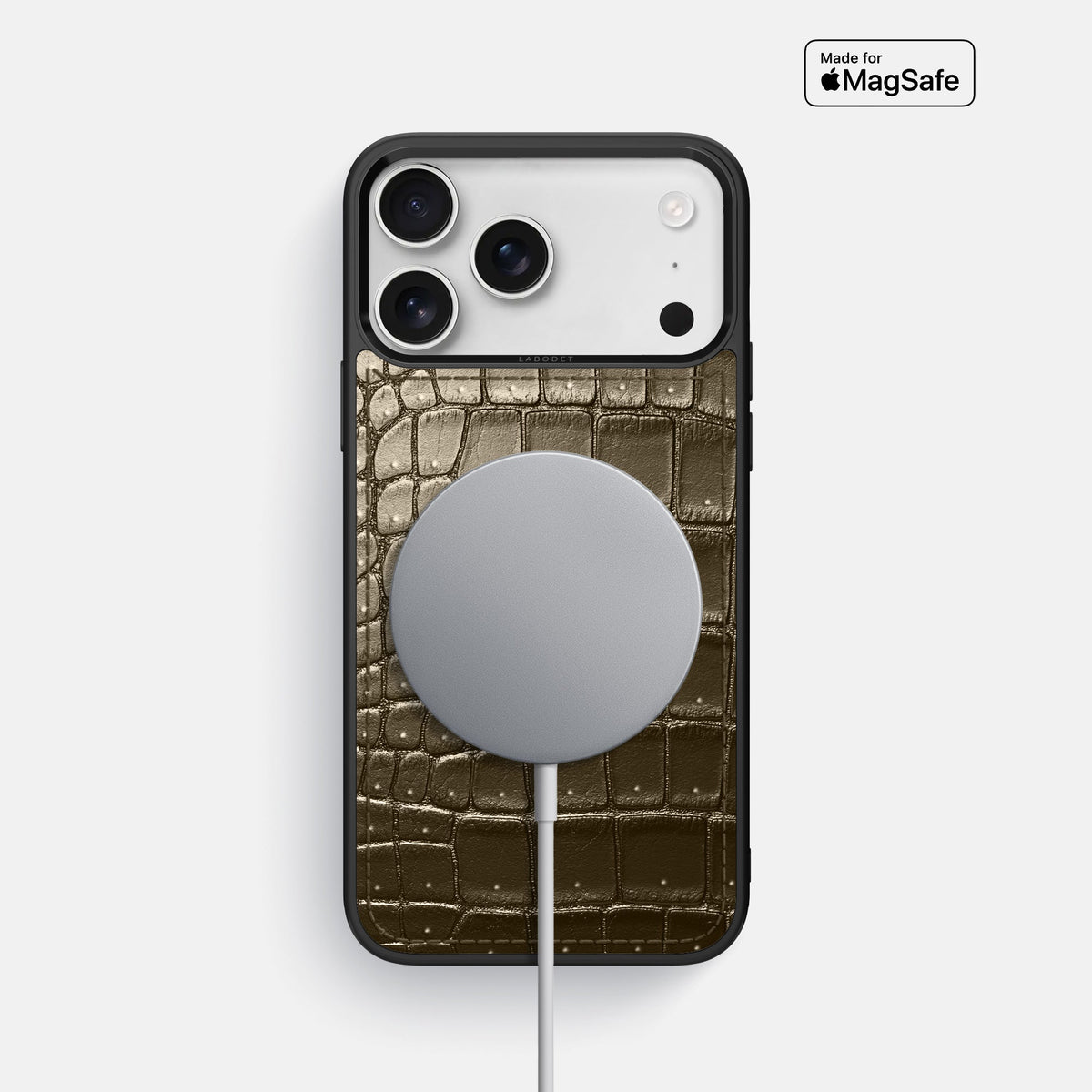 Sport Case For iPhone 18 Pro Max In Porosus Crocodile -5 | Bronze