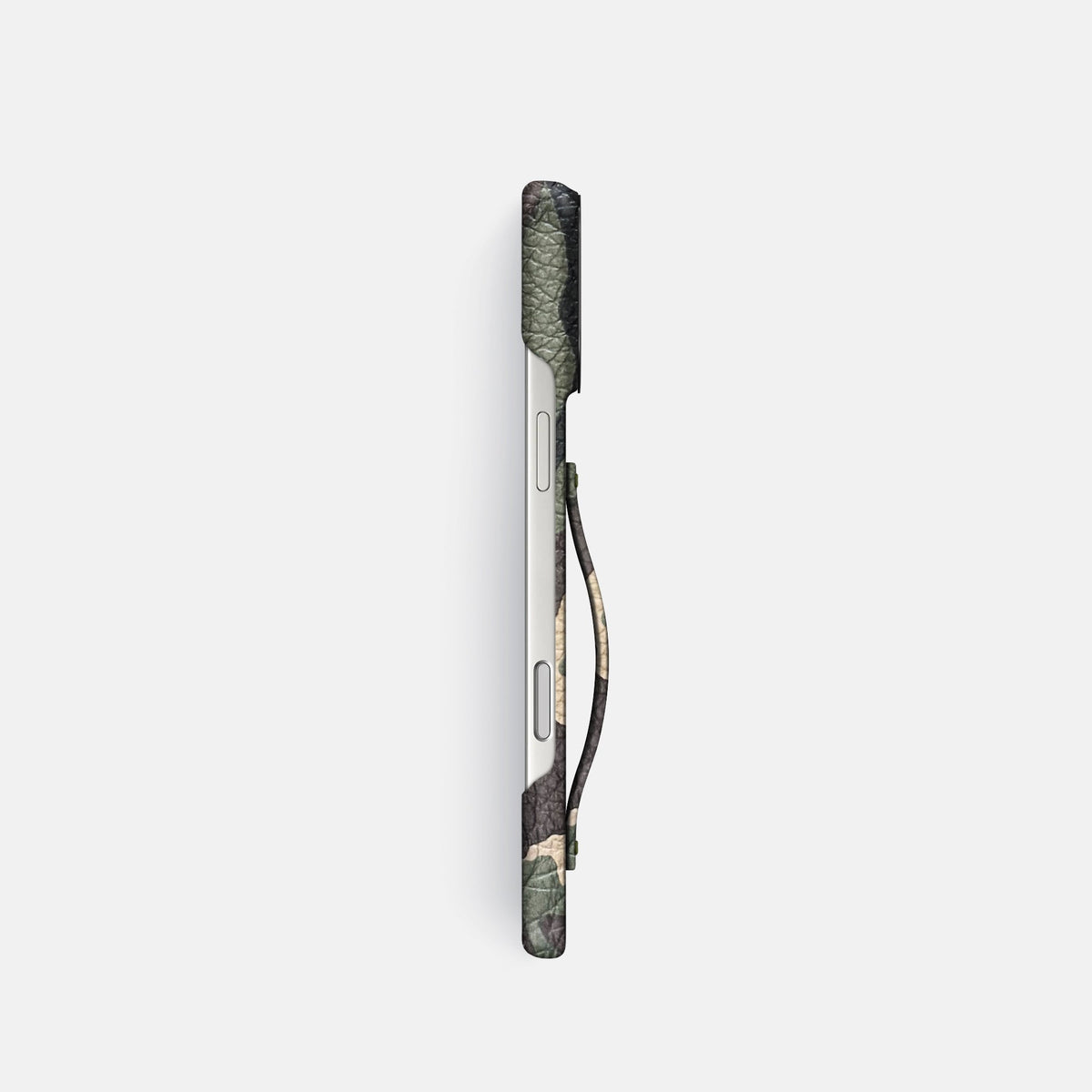 Finger Case For iPhone 18 Pro In Calf -3 | Camouflage-Black