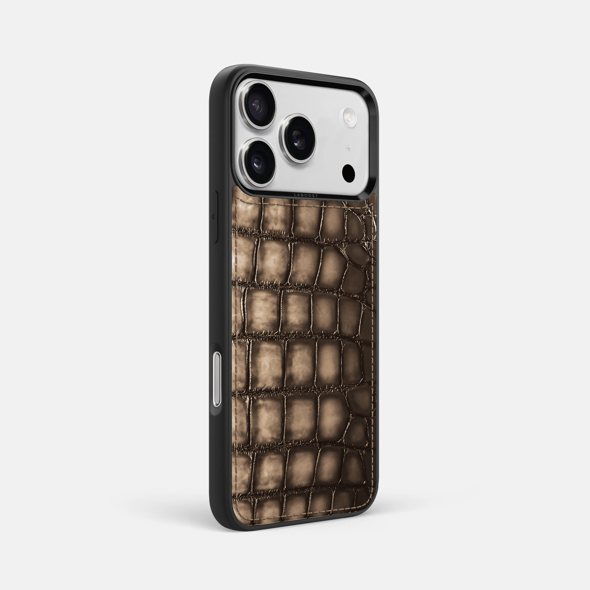 Sport Case For iPhone 17 Pro Max In Patina Alligator -2 | Etoupe