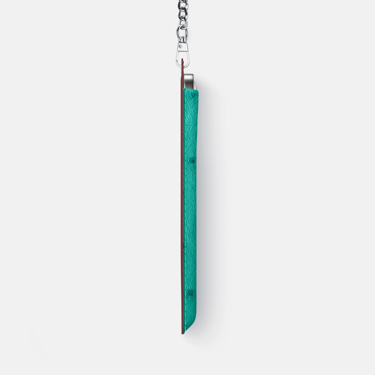Crossbody Bag For iPhone 17 Air In Ostrich -4 | Turquoise-Steel