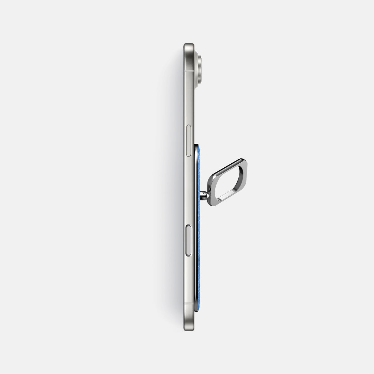 MagSafe Ring For iPhone 17 Air In Ostrich -3 | Royal-Blue-Steel