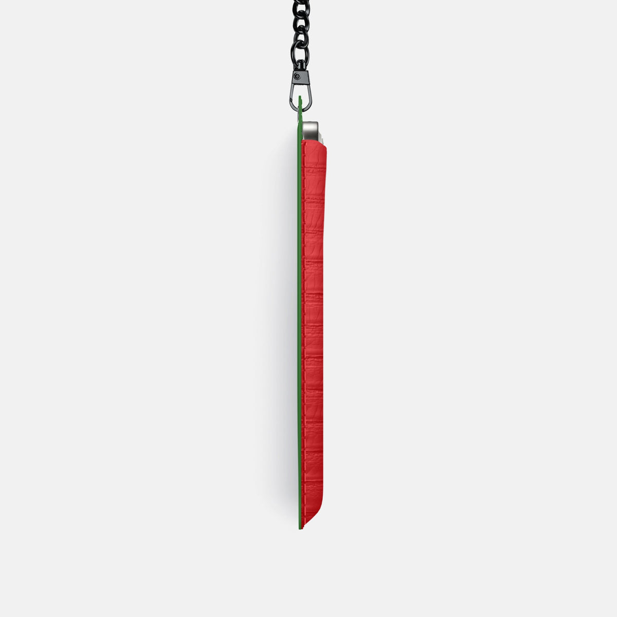Crossbody Bag For iPhone 18 Pro In Python -4 | Red-Black
