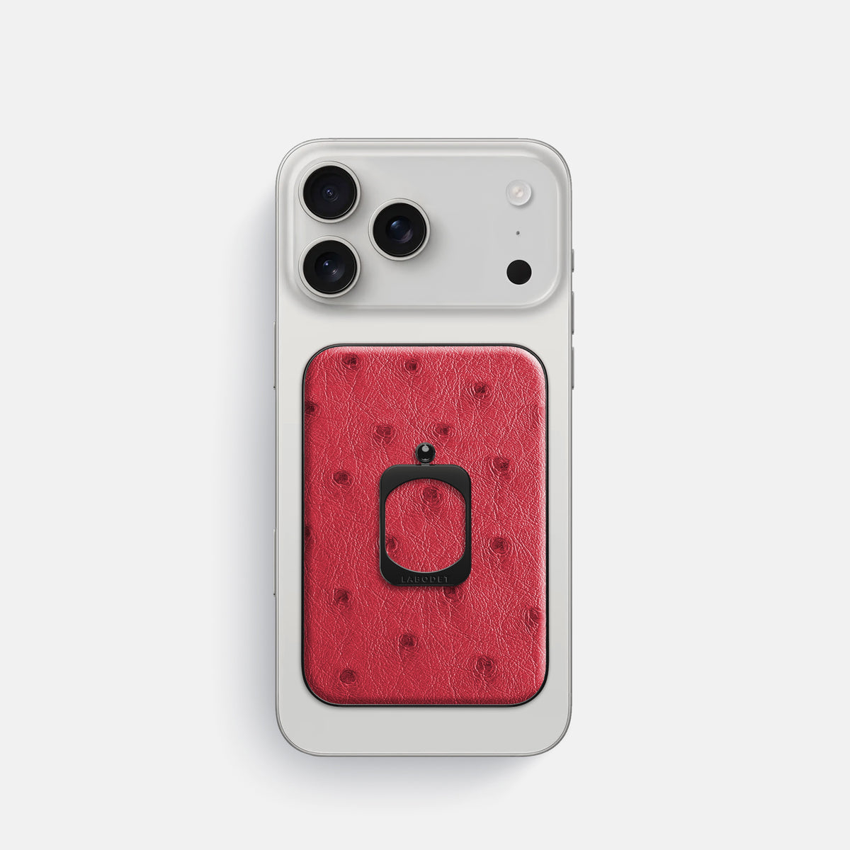 MagSafe Ring For iPhone 17 Pro In Ostrich -2 | Red-Black