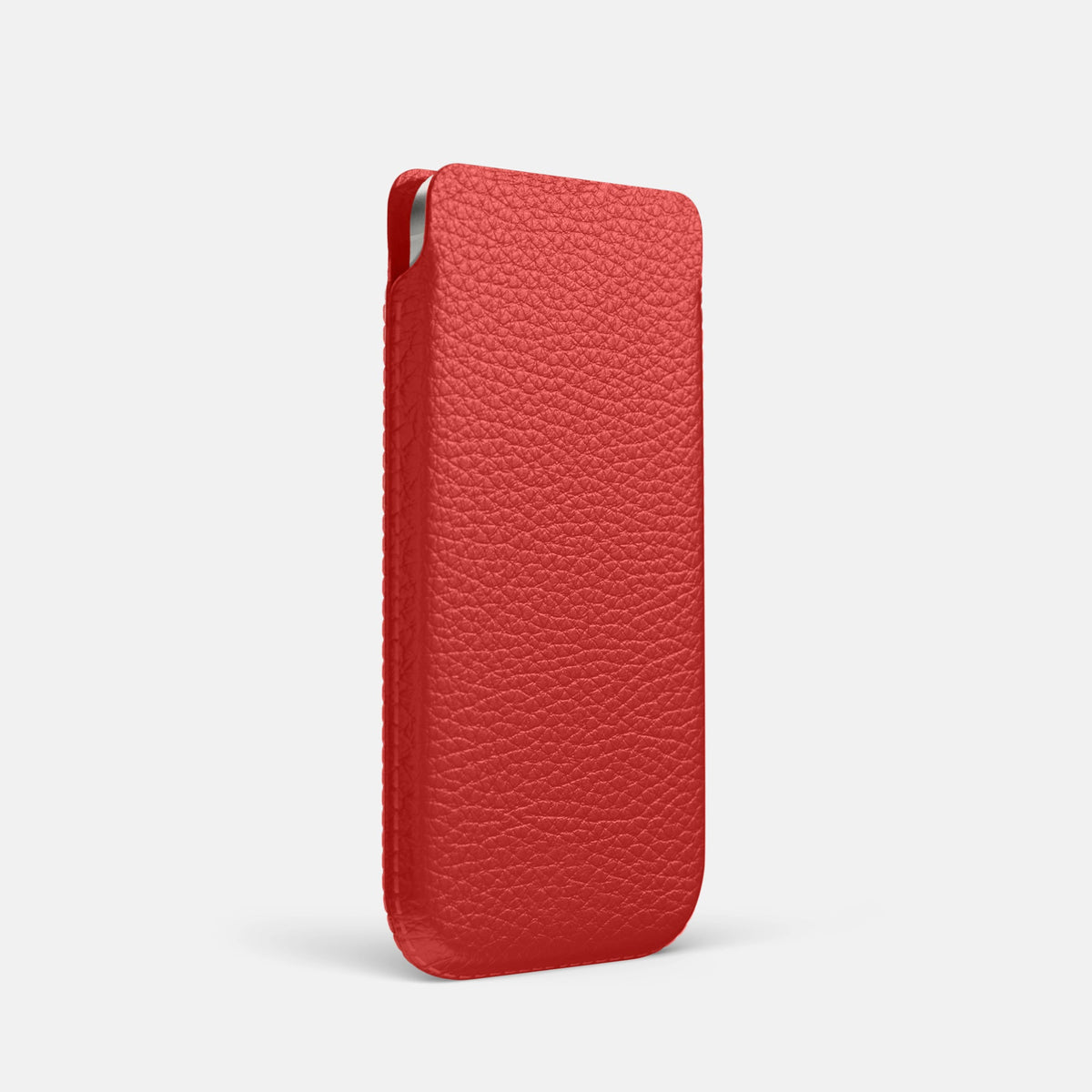 Pouch Case For iPhone 18 Pro In Calf -2 | Red