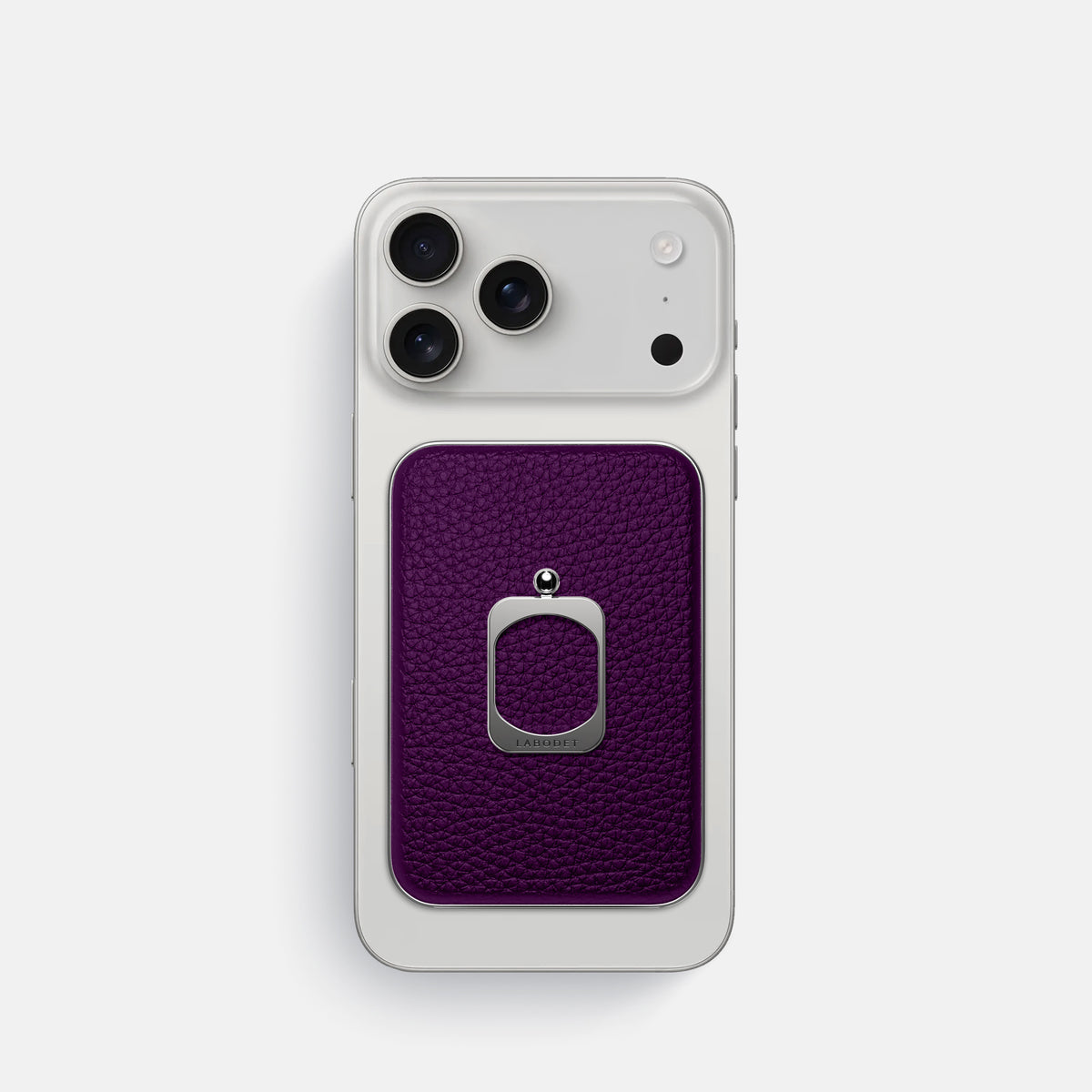 MagSafe Ring For iPhone 17 Pro In Calf -2 | Violet-Steel