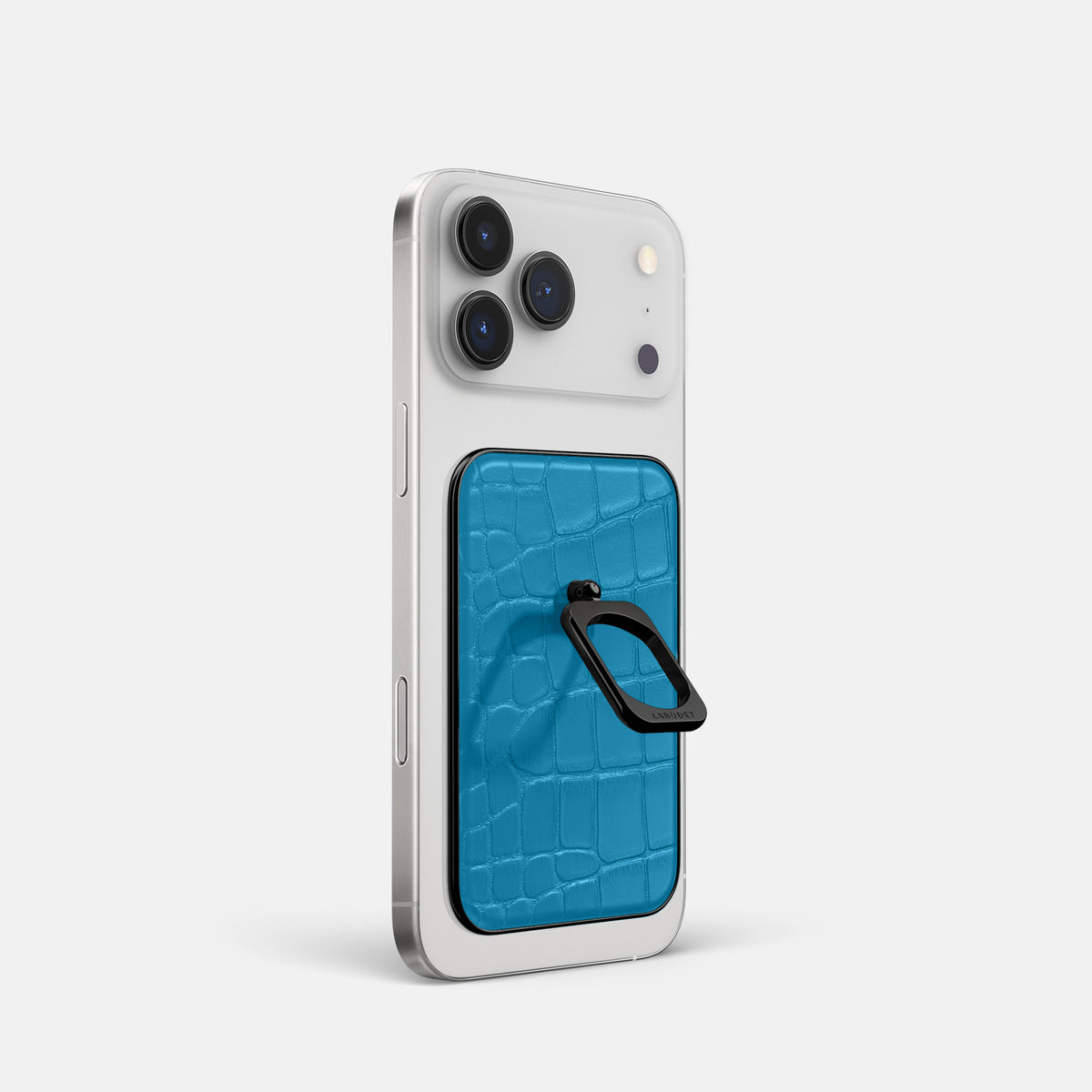 MagSafe Ring For iPhone 17 Pro In Alligator -2 | Curaçao-Blue-Black