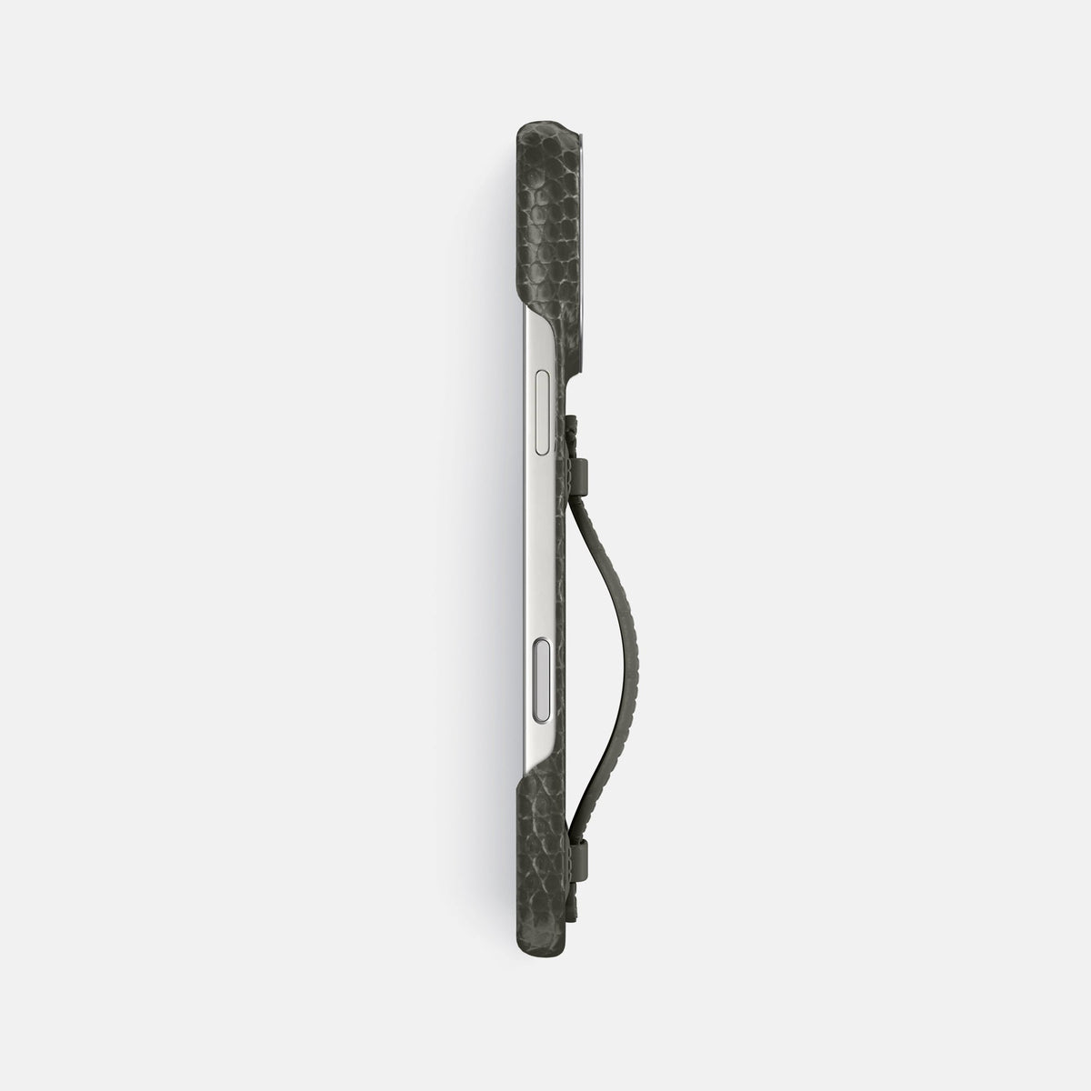 Center Handle For iPhone 18 Pro Max In Lizard -2 | Grey-Steel