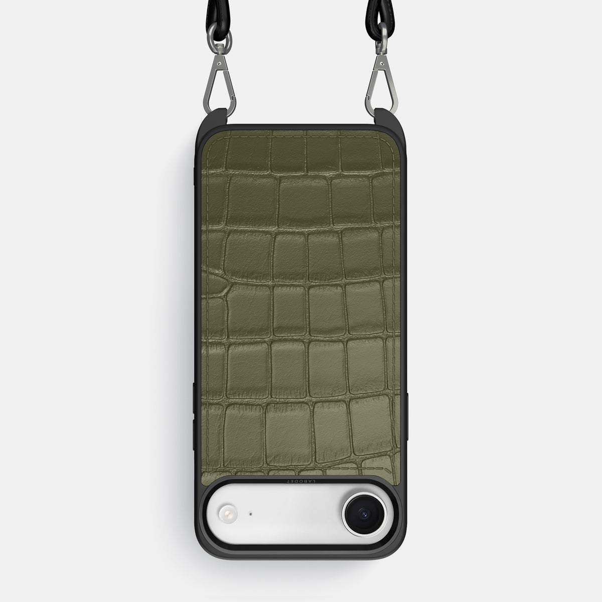 Crossbody Sport Case For iPhone 17 Air In Alligator -1 | Kaki-Green