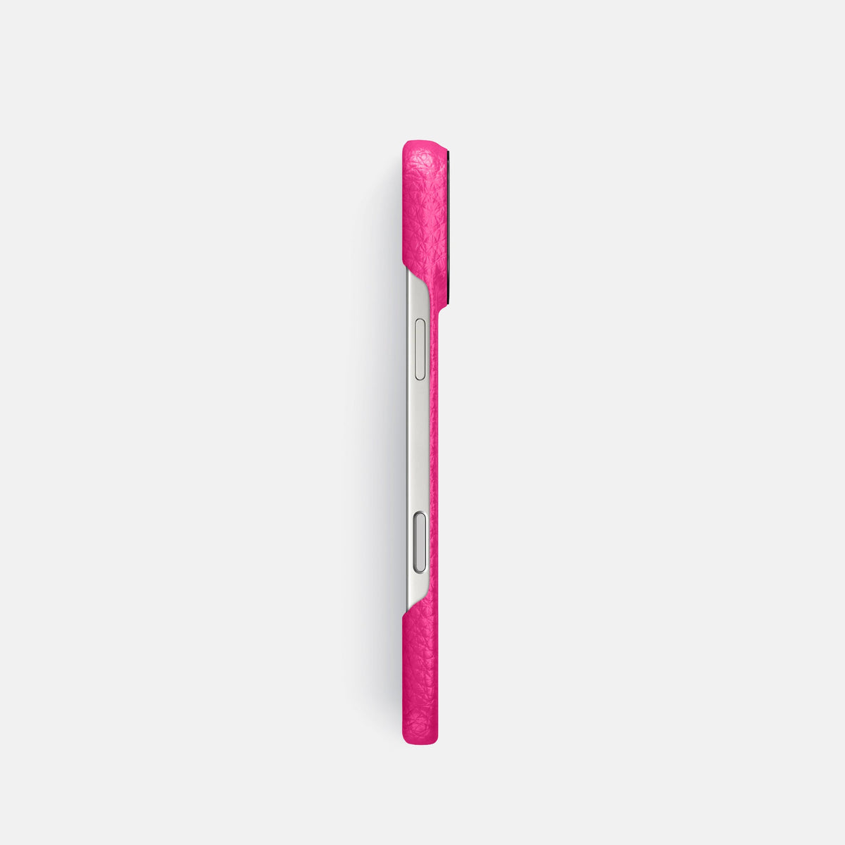 Classic Case For iPhone 18 Pro In Calf -3 | Magenta-Black