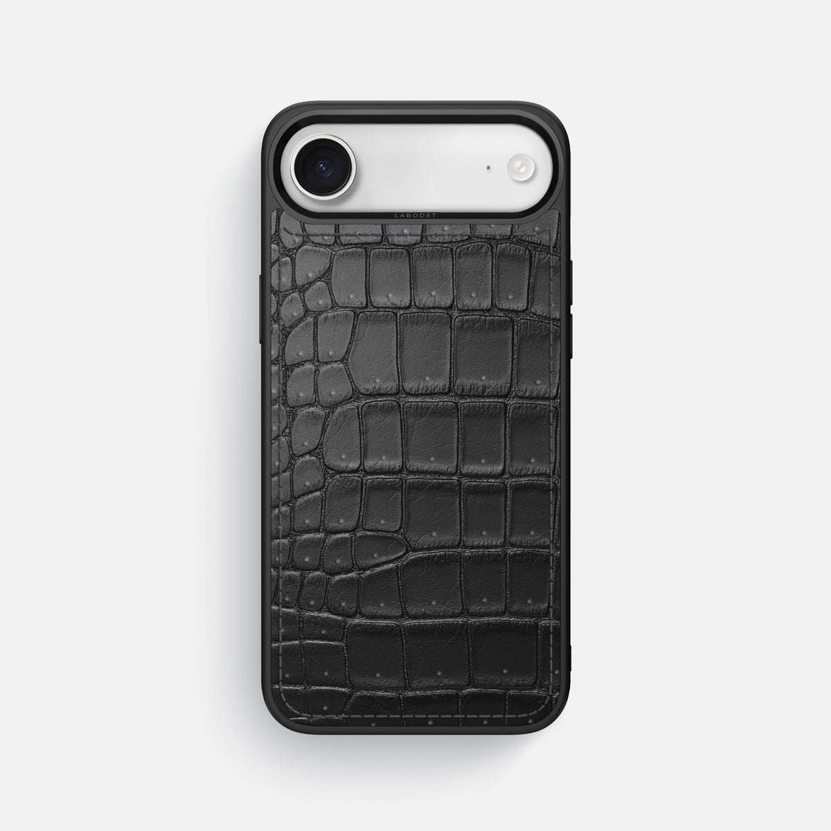 Sport Case For iPhone 17 Air In Porosus Crocodile -1 | Black
