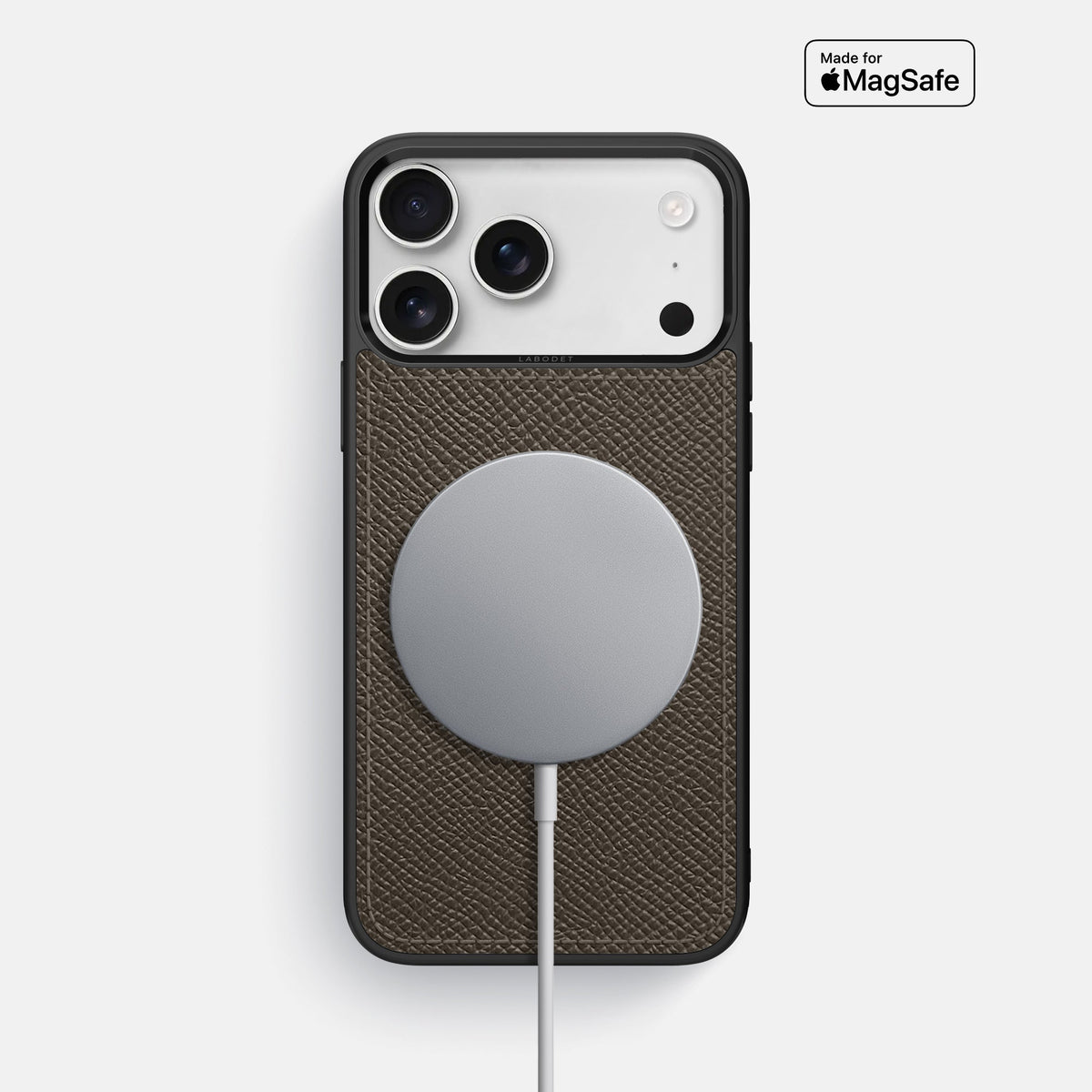Sport Case For iPhone 18 Pro Max In Epsom-Style Calf -5 | Taupe