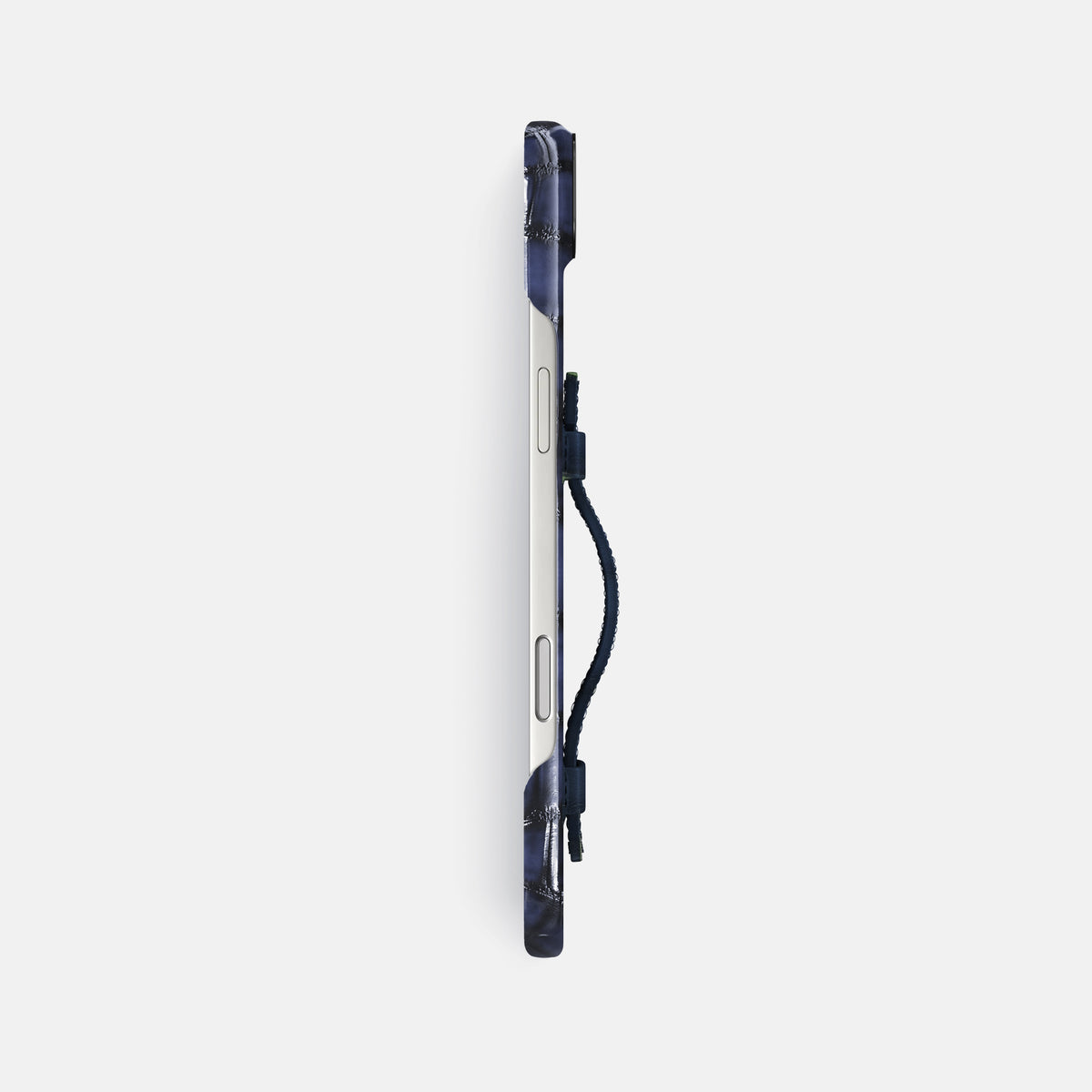 Handle Case For iPhone 17 Air In Patina Alligator -3 | Havana-Blue-Black