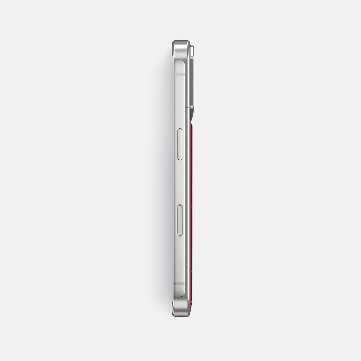 Metal Case For iPhone 17 Pro Max In Shiny Alligator -3 | Cherry-Steel