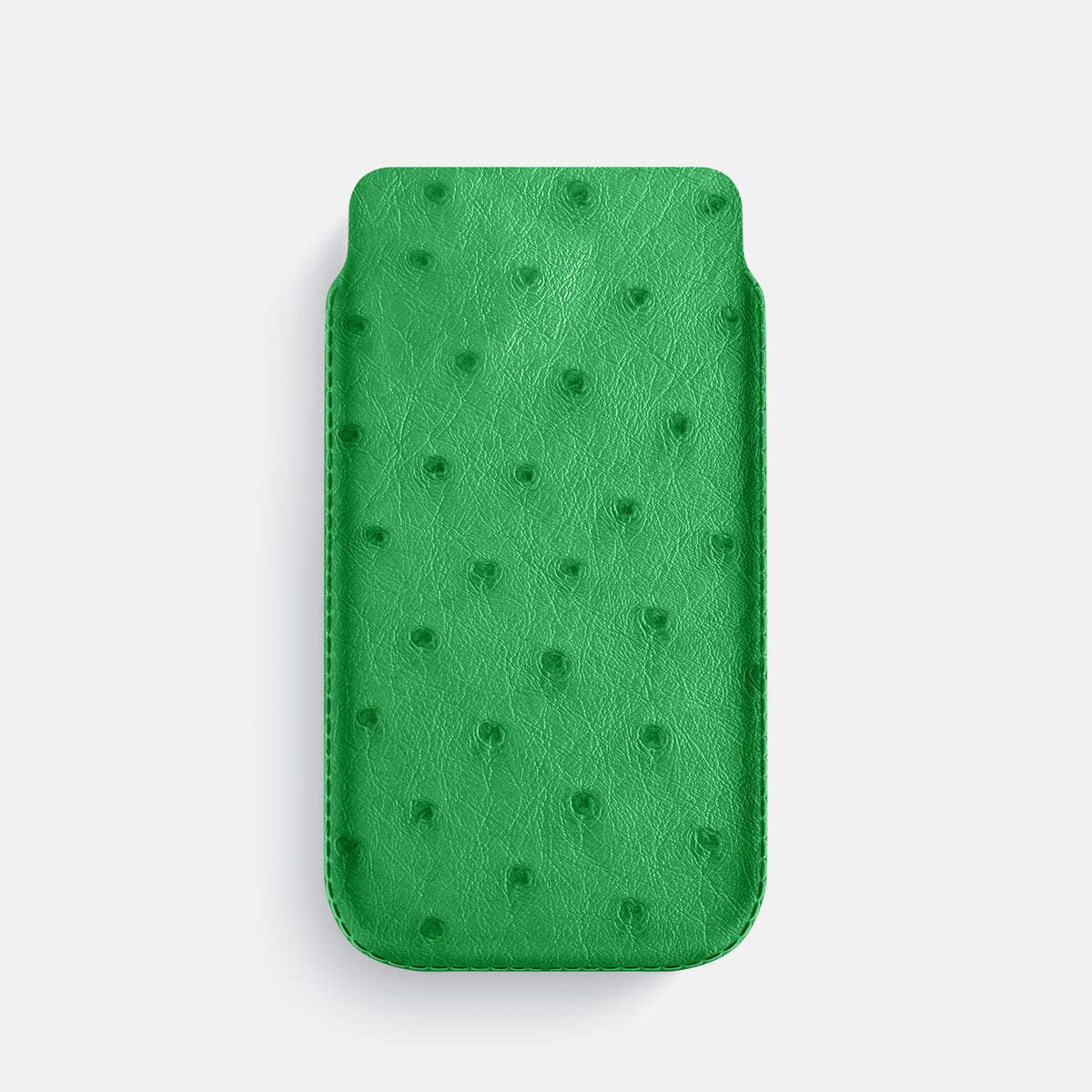 Pouch Case For iPhone 17 Pro In Ostrich -1 | Kentucky-Green