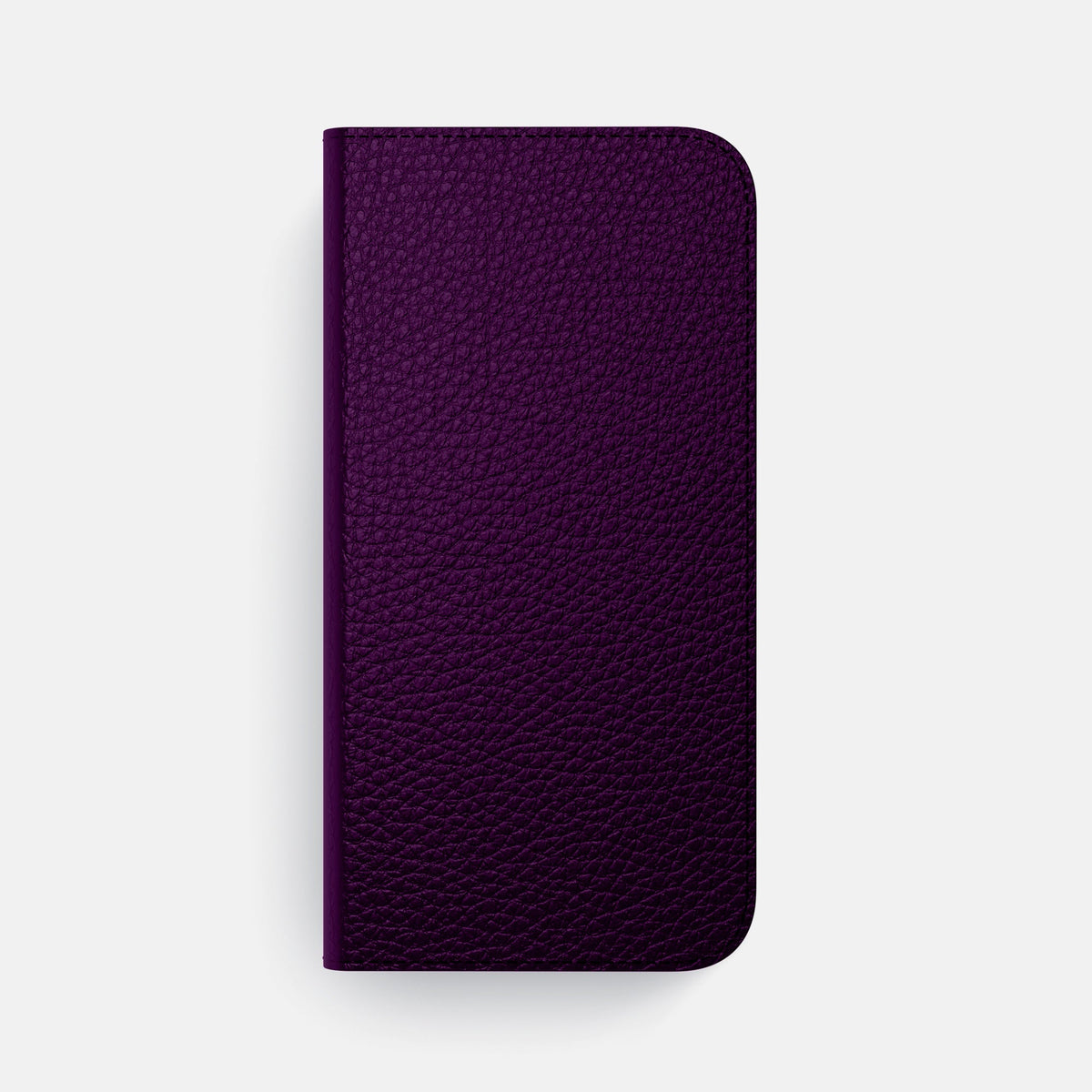 Folio Case For iPhone 18 Pro Max In Calf -4 | Violet-Black
