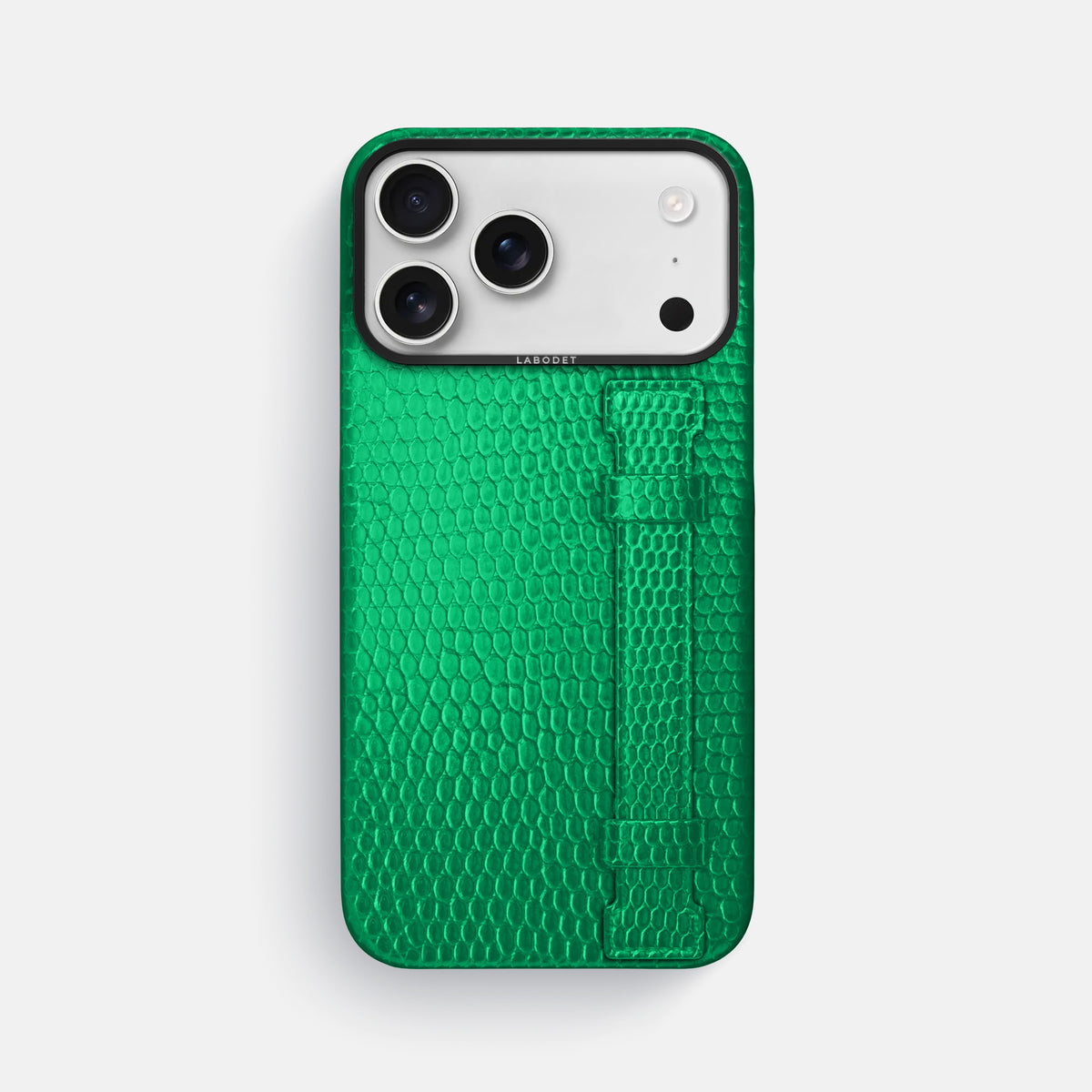 Handle Case For iPhone 17 Pro Max In Lizard -1 | Apple-Green-Black