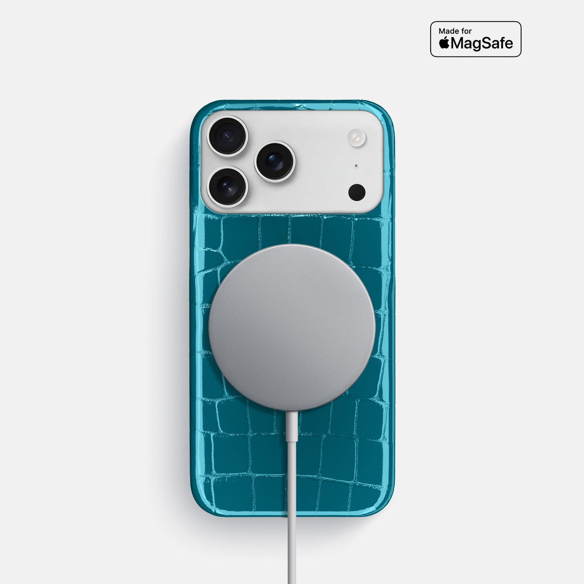 Slim Case For iPhone 18 Pro In Shiny Alligator -5 | Curacao