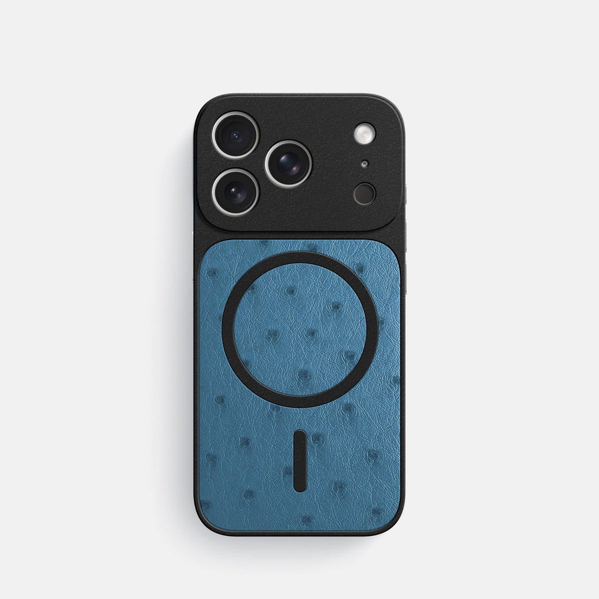 MagSafe Mask For iPhone 18 Pro In Ostrich -3 | Blue-Jeans