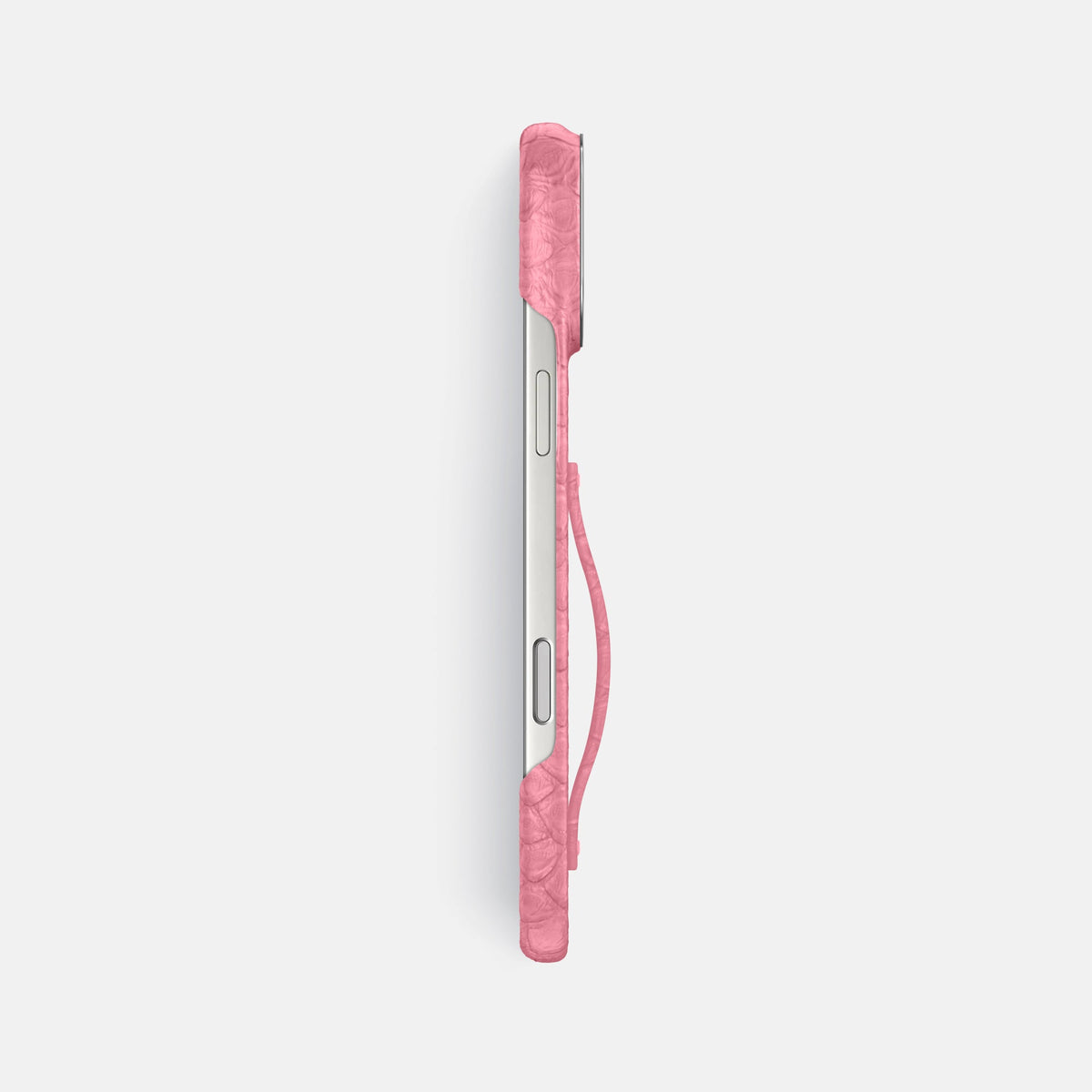 Finger Case For iPhone 18 Pro Max In Python -3 | Pink-Steel