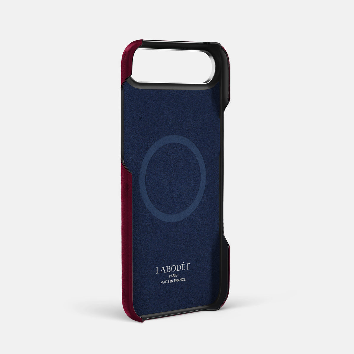 Classic Case For iPhone 17 Air In Ostrich -4 | Bordeaux-Steel
