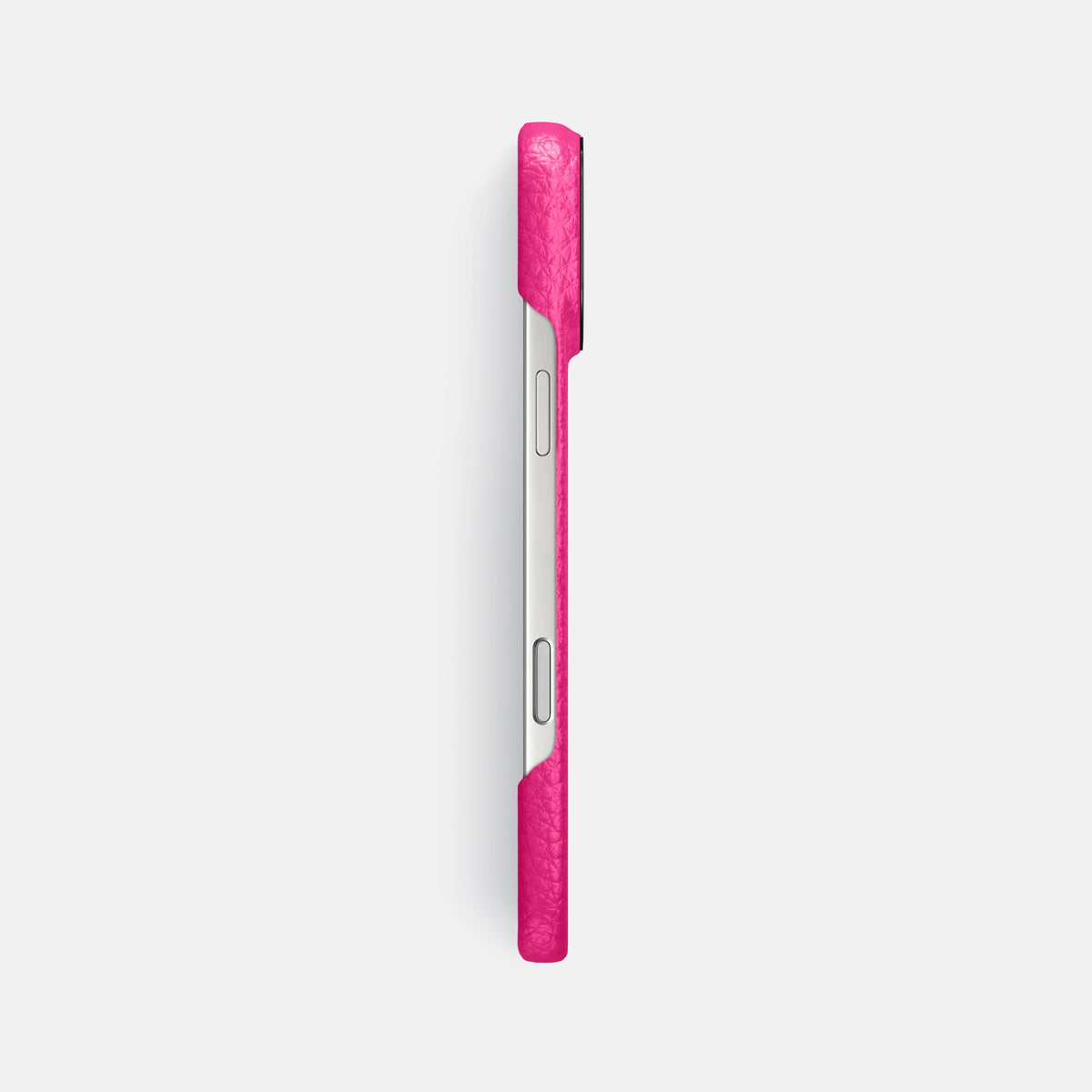 Classic Case For iPhone 18 Pro Max In Calf -3 | Magenta-Black