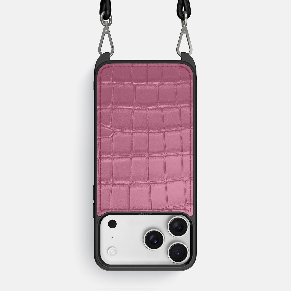 Crossbody Sport Case For iPhone 18 Pro Max In Alligator -1 | Pink-Lagoon