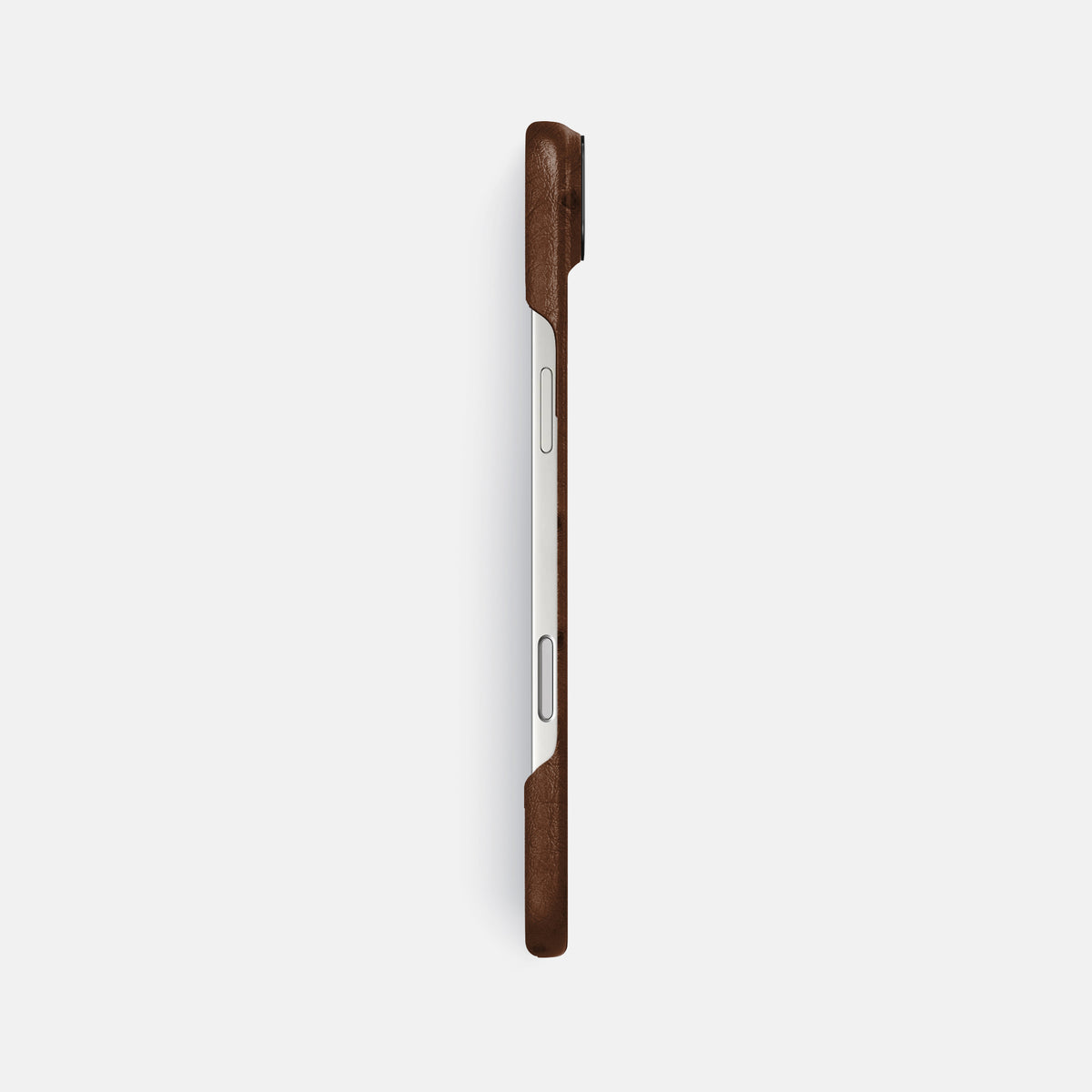 Classic Case For iPhone 17 Air In Ostrich -3 | Chocolate-Black