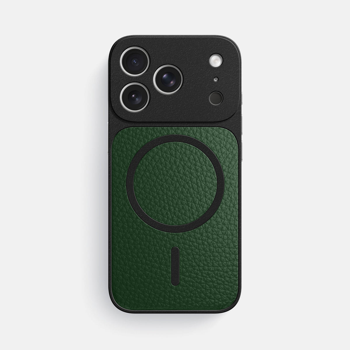 MagSafe Mask For iPhone 18 Pro Max In Calf -3 | Dark-Green