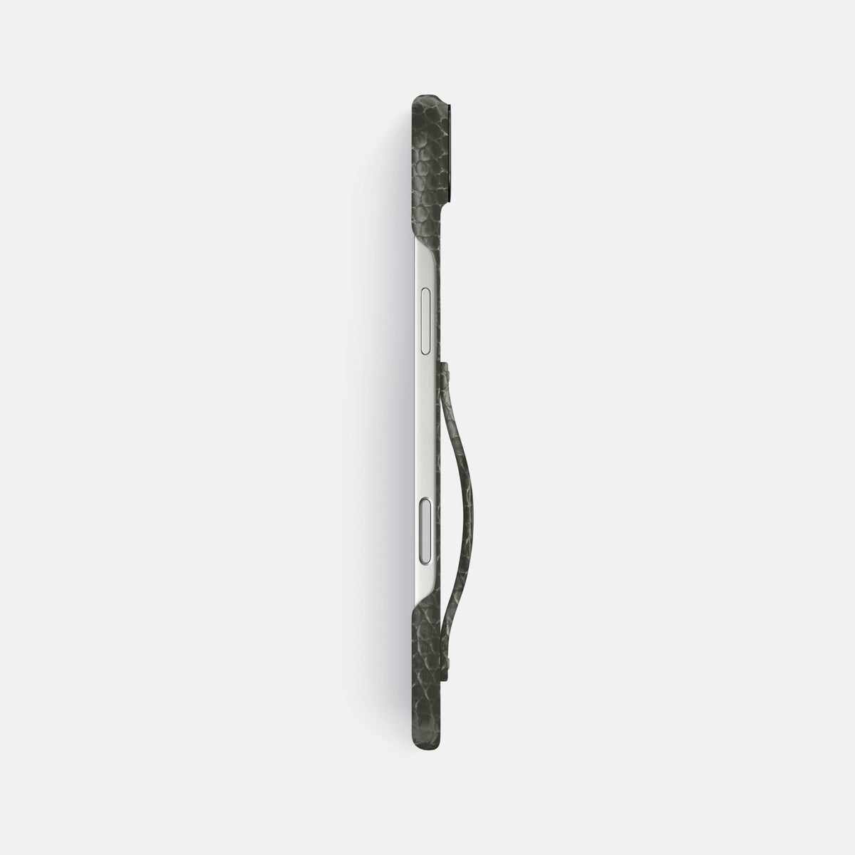 Finger Case For iPhone 17 Air In Lizard -3 | Grey-Black