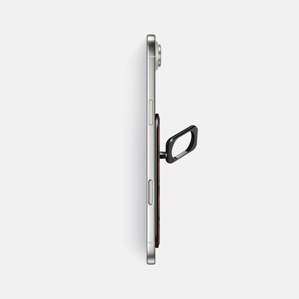 MagSafe Ring For iPhone 17 Air In Patina Alligator -3 | Baobab-Black