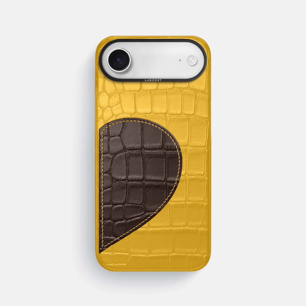 Classic Case With Half Heart - Right For iPhone 17 Air In Alligator