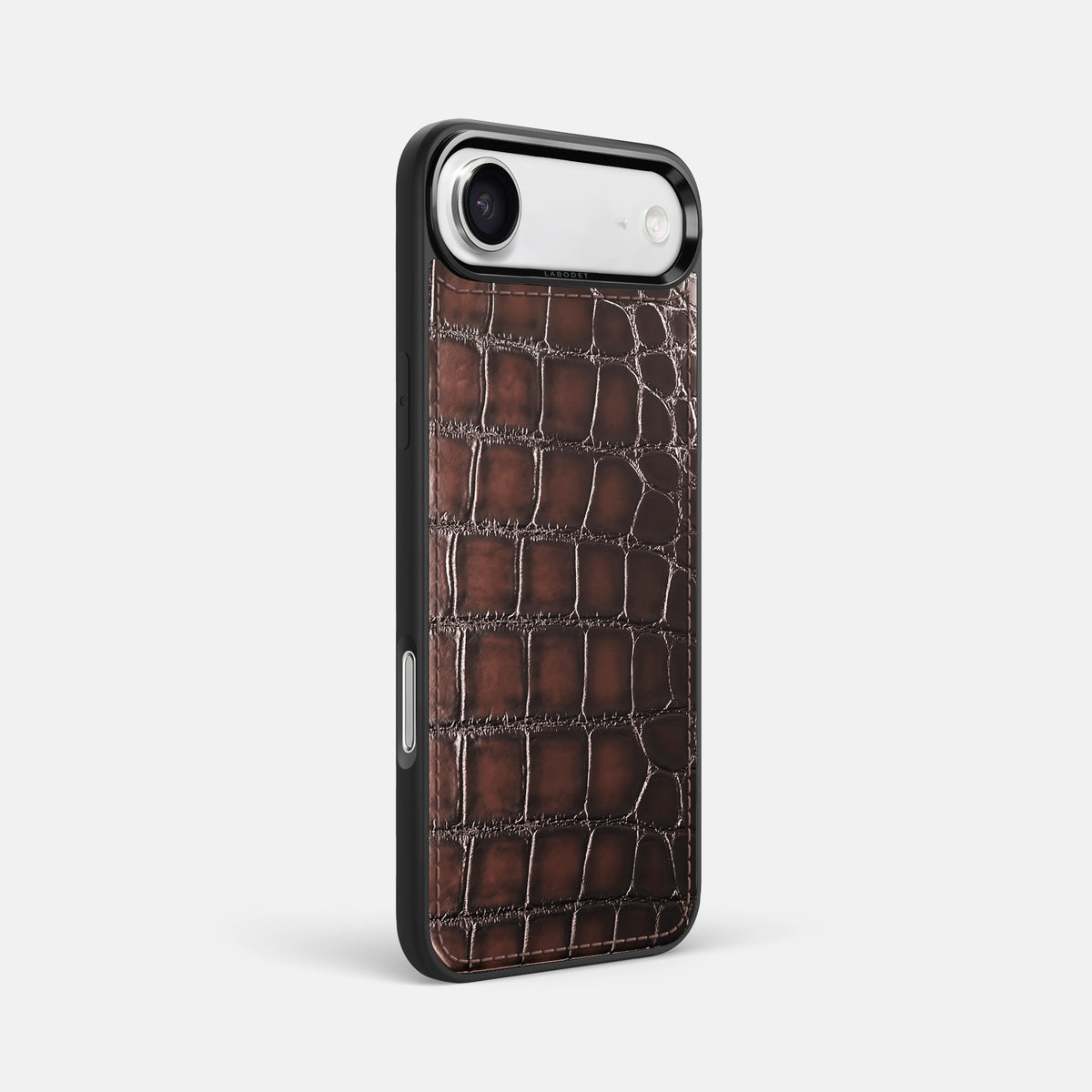 Sport Case For iPhone 17 Air In Patina Alligator -2 | Havana-Brown