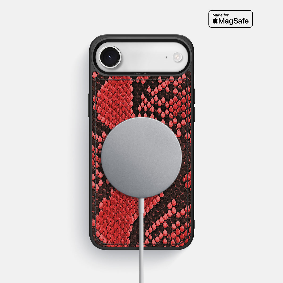 Sport Case For iPhone 17 Air In Deluxe Python -5 | Red