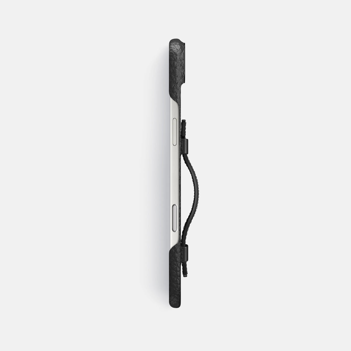 Handle Case For iPhone 17 Air In Calf -3 | Black-Black