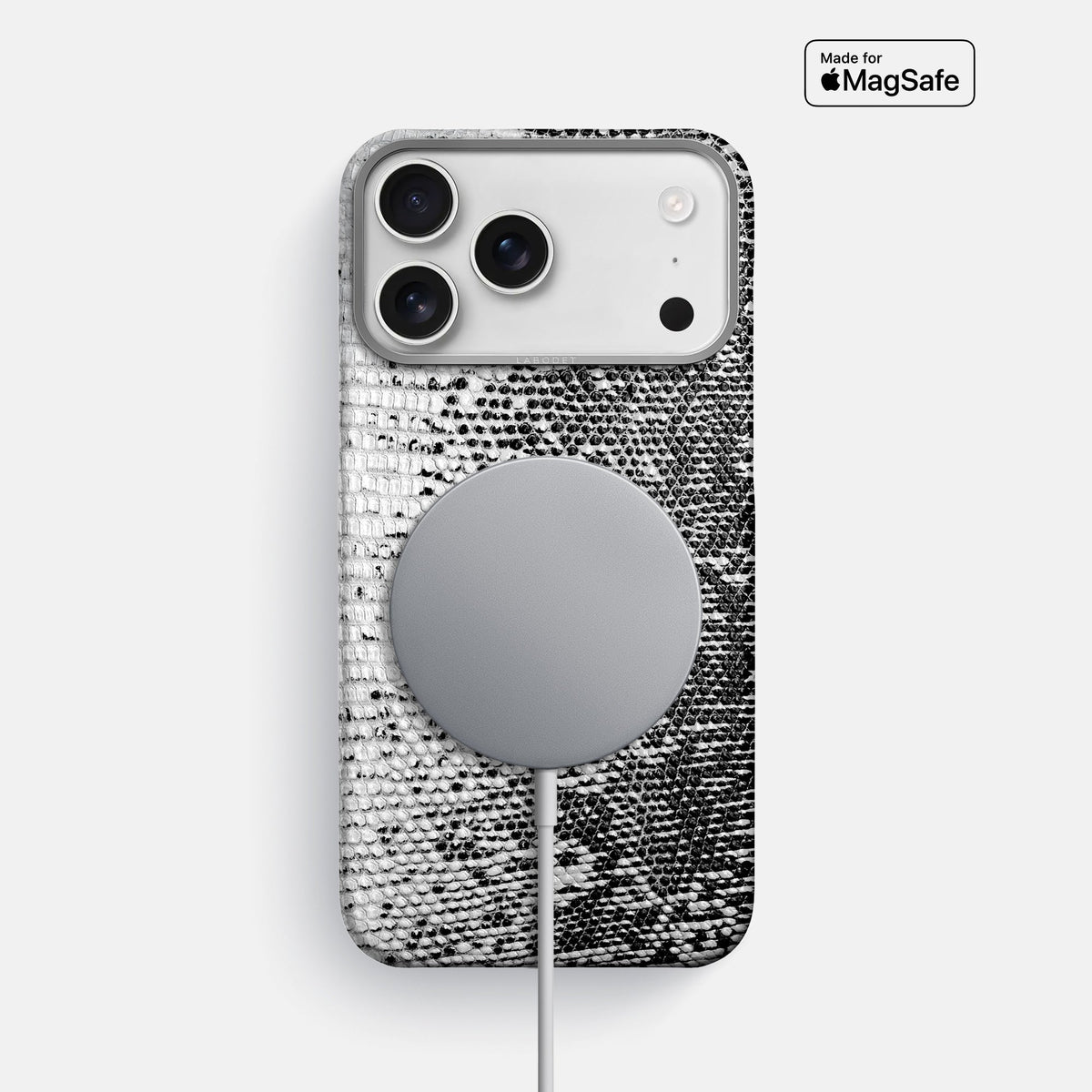 Classic Case For iPhone 18 Pro Max In Himalayan Lizard -5 | Dark-Steel